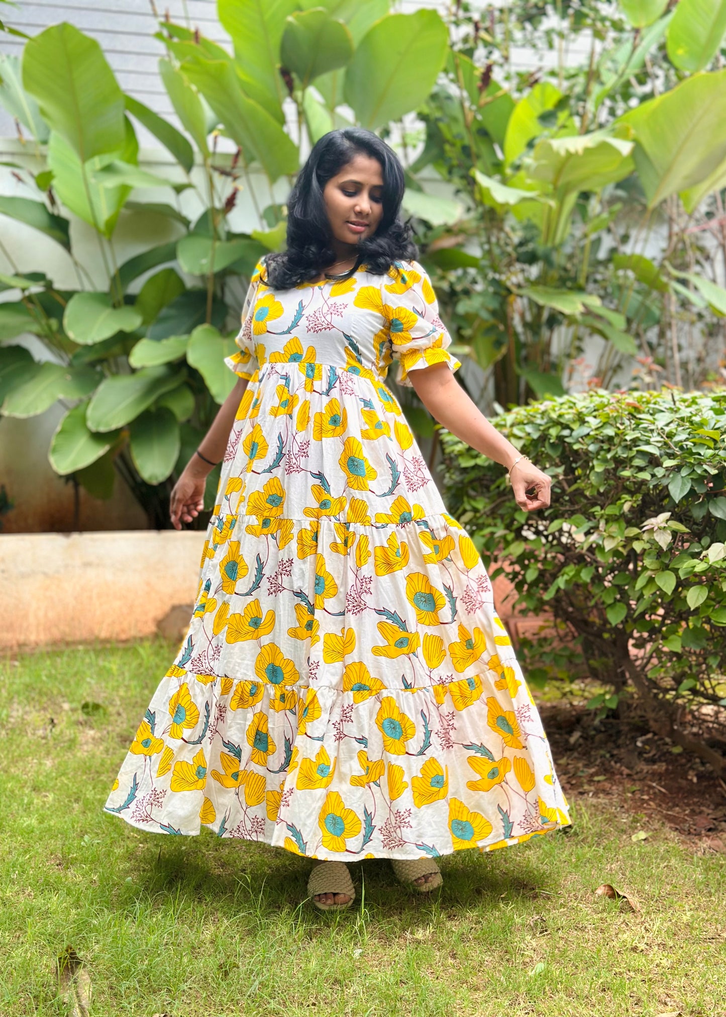 Marigold melody 3 tier maxi