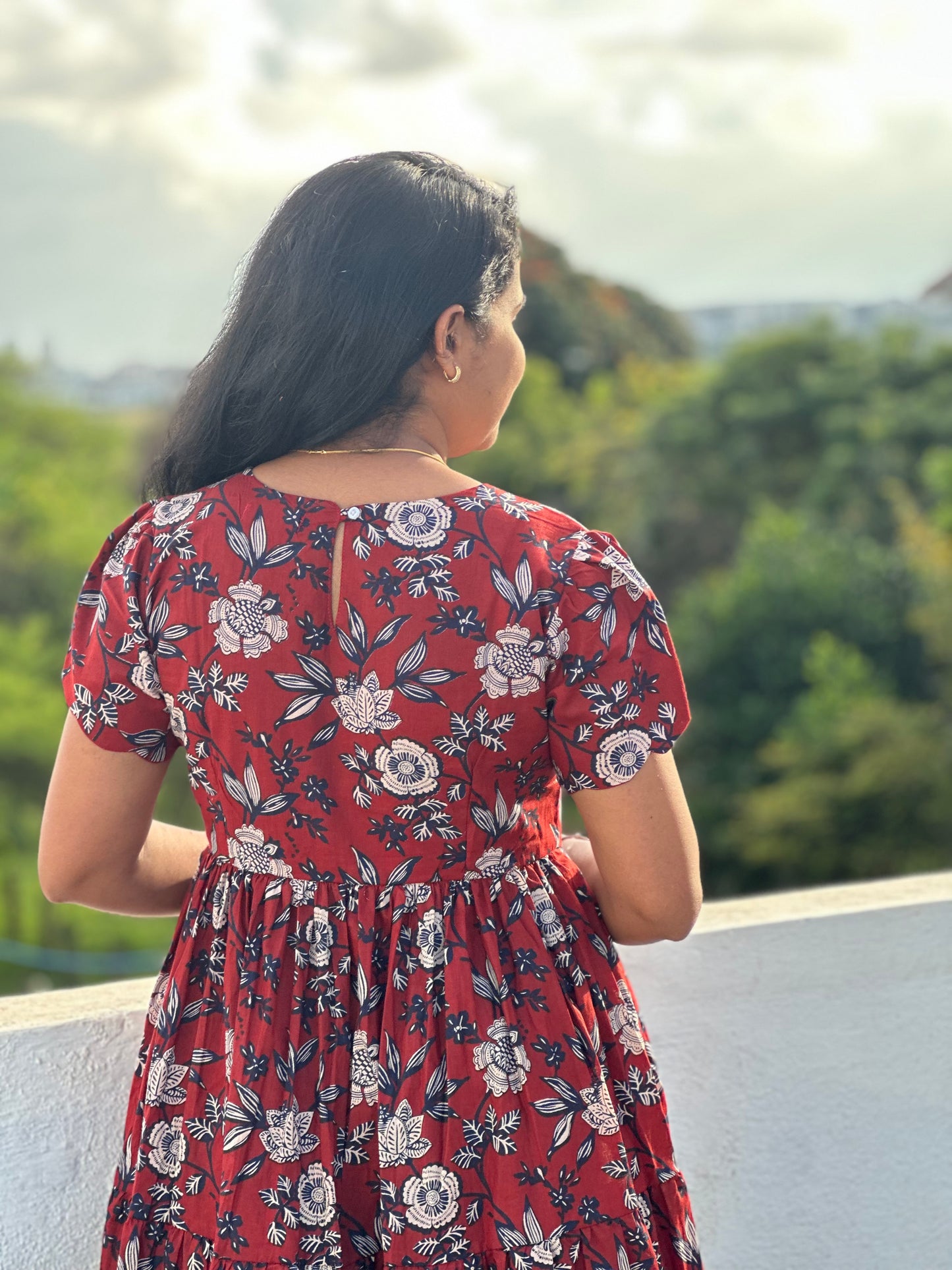 Deepa 3 tier dress-Immediate Dispatch