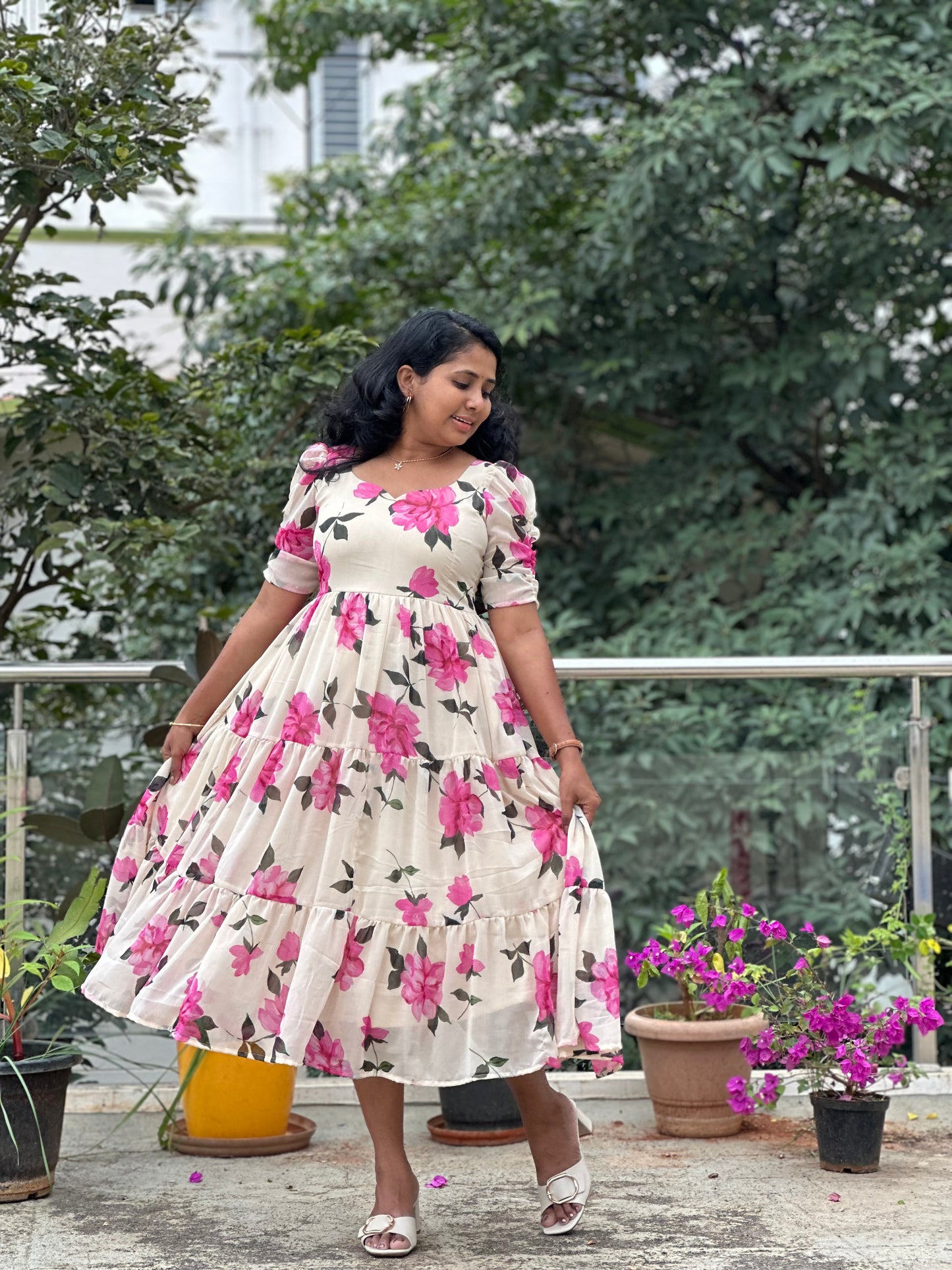 Amara Rose 3 tier Dress