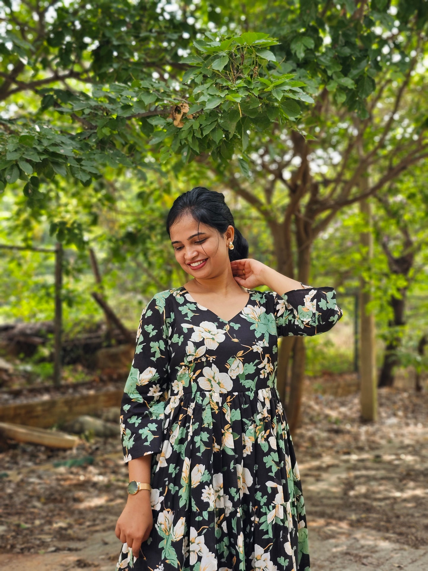 Black Beauty 3 Tier Dress