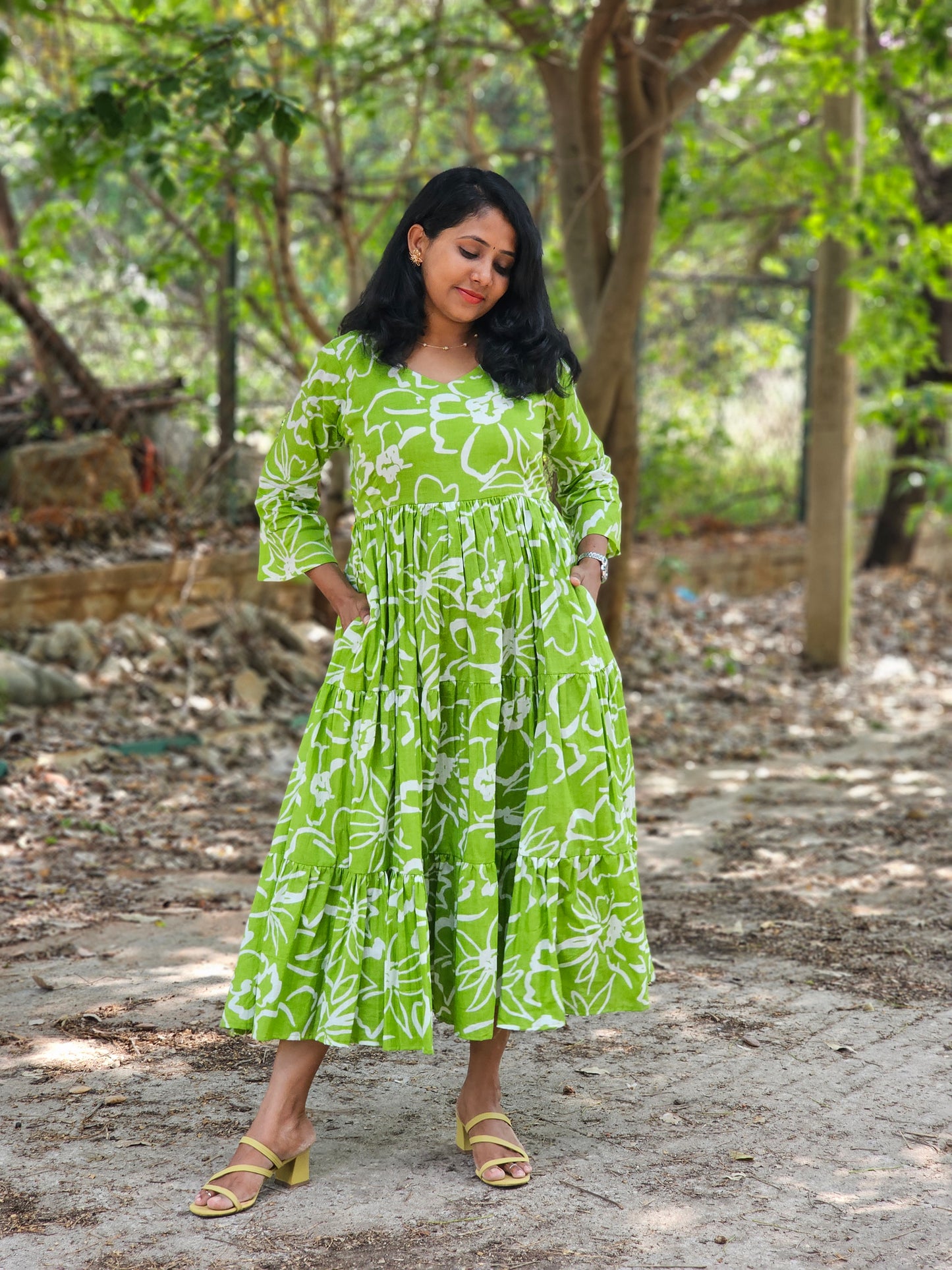 Garden Song 3 Tier Dress