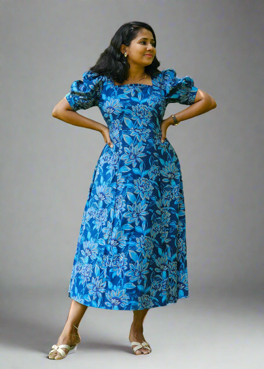Blue Mirage Kali Dress