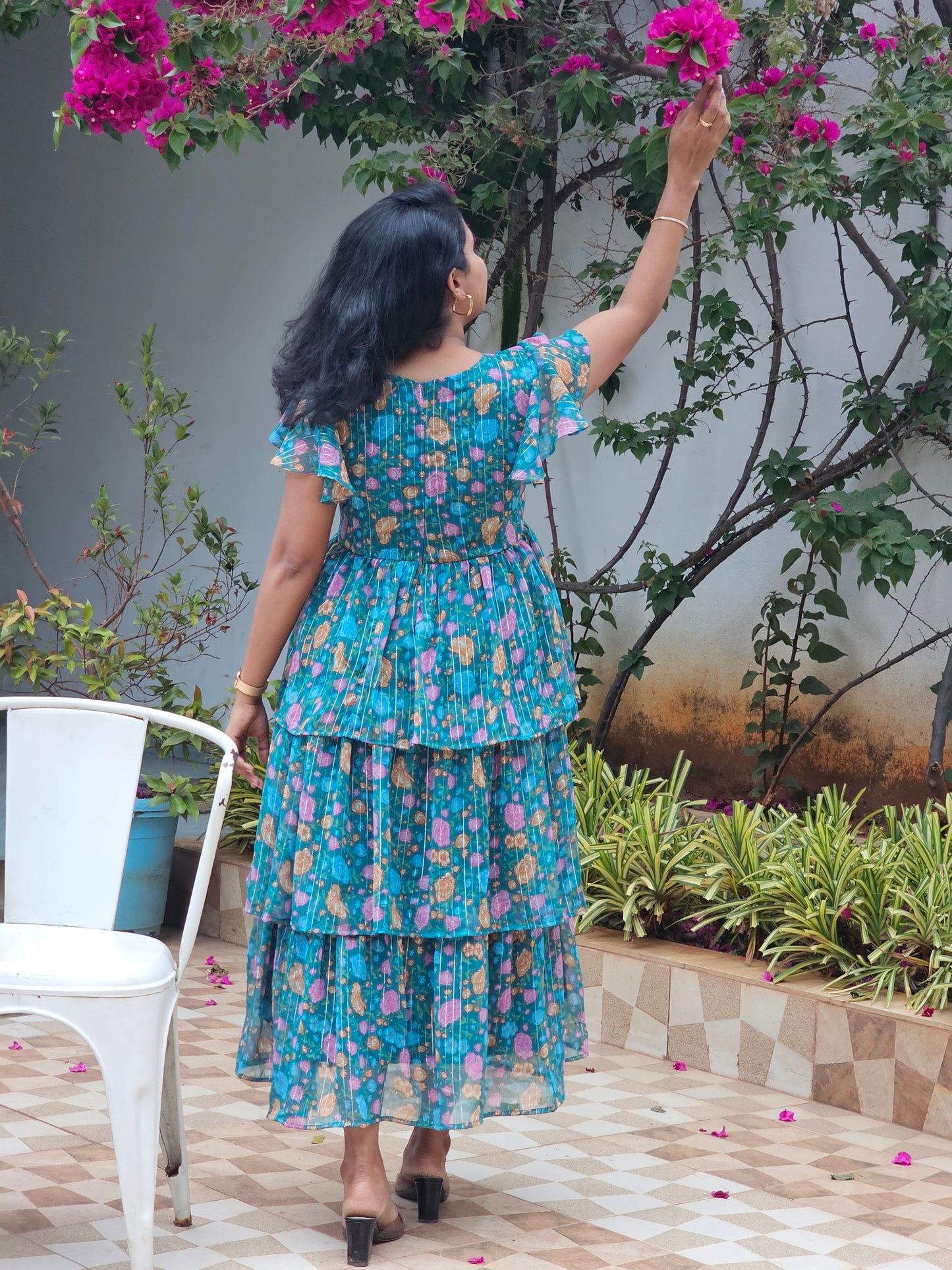 Mirelle Layer Midi Dress