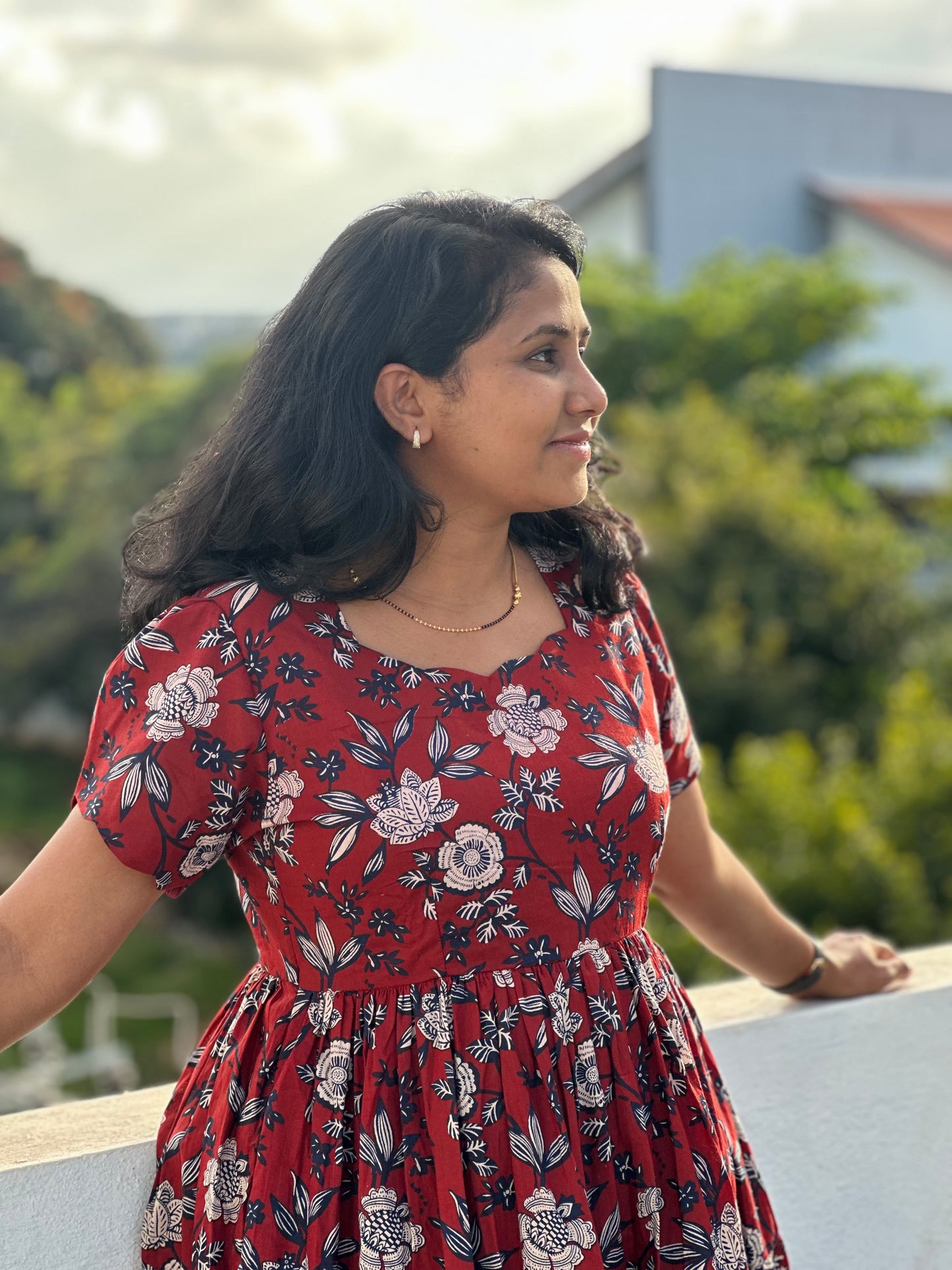 Deepa 3 tier dress-Immediate Dispatch