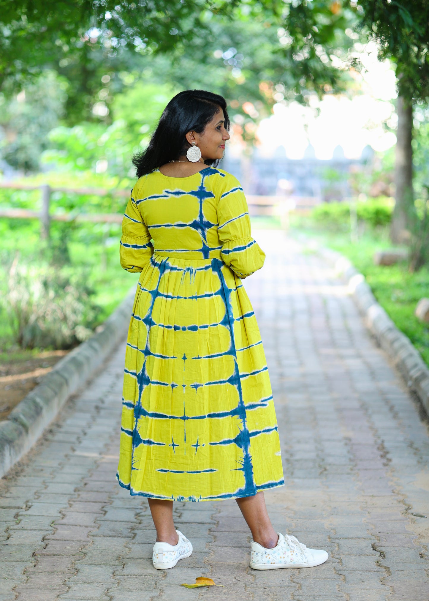 Amber Waves Midi Dress