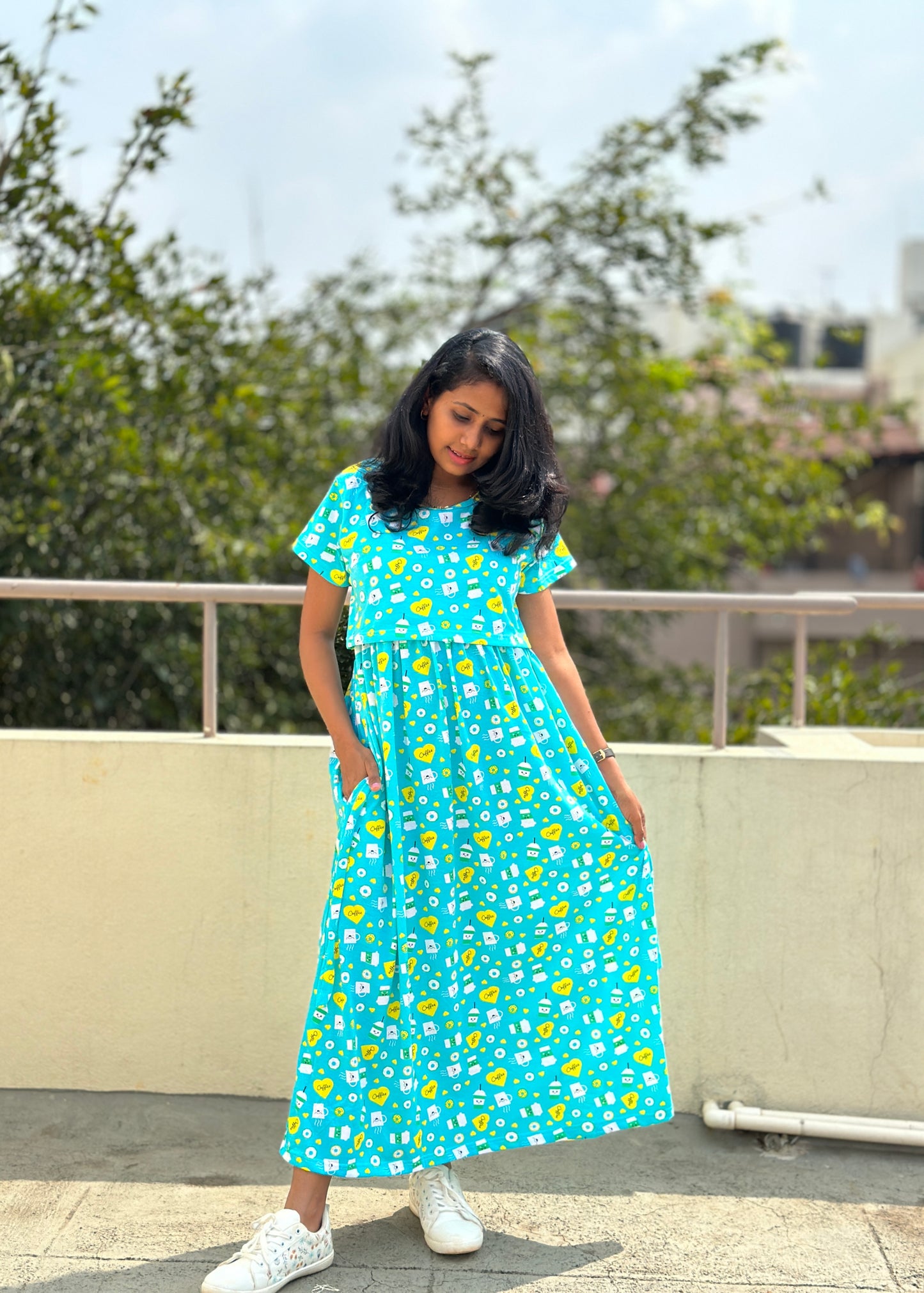 Aqua Maternity & Feeding Loungewear-Only M size Available