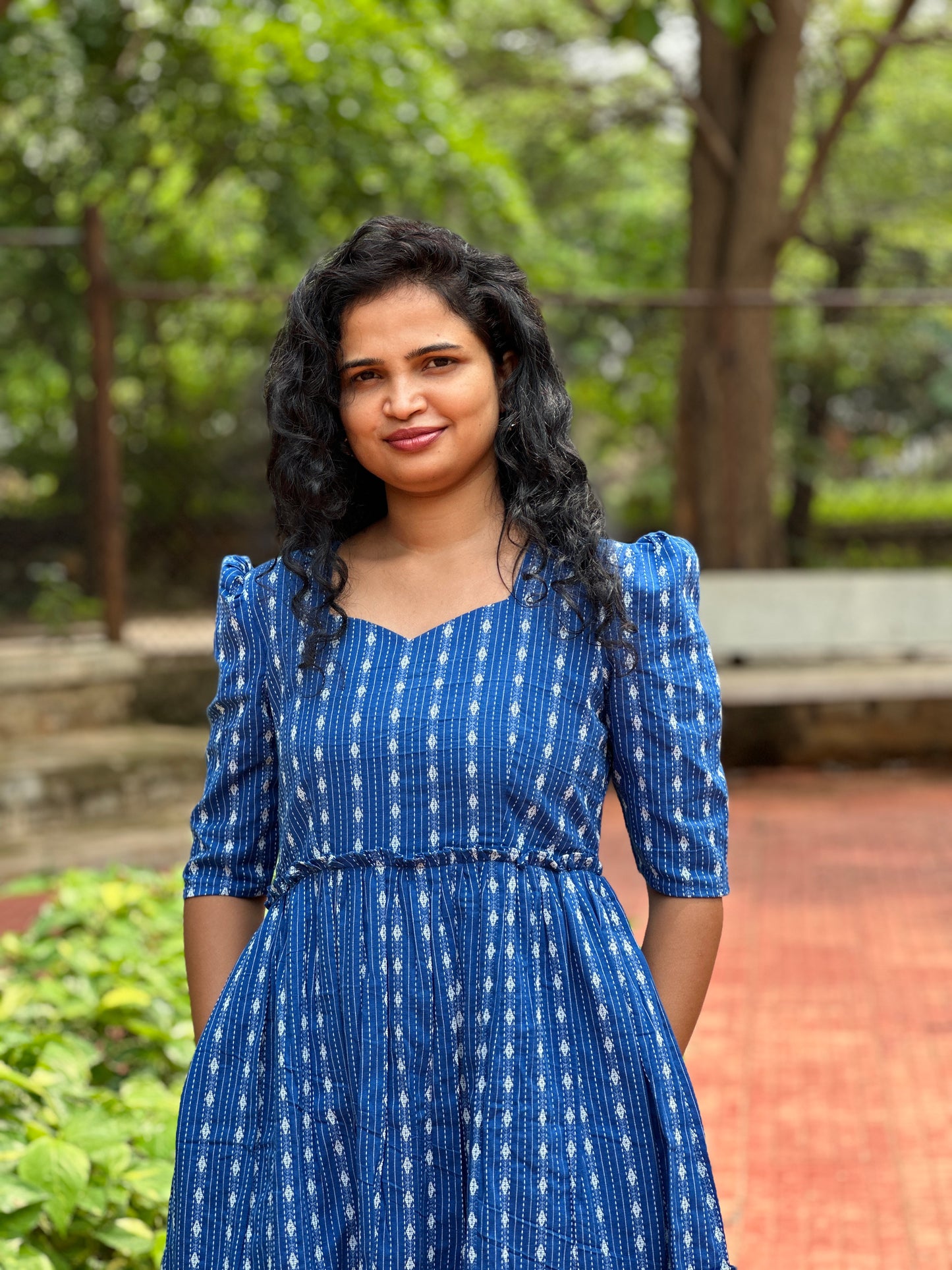 Bluebell Cotton Midi dress