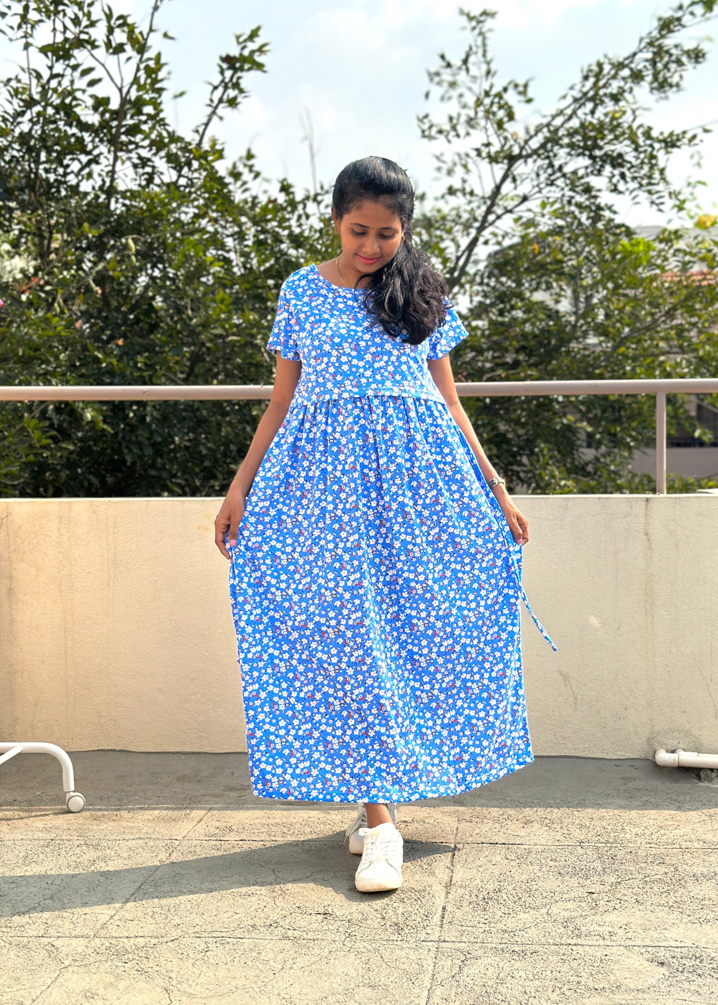Sky Blue Maternity & Feeding Loungewear- M Available