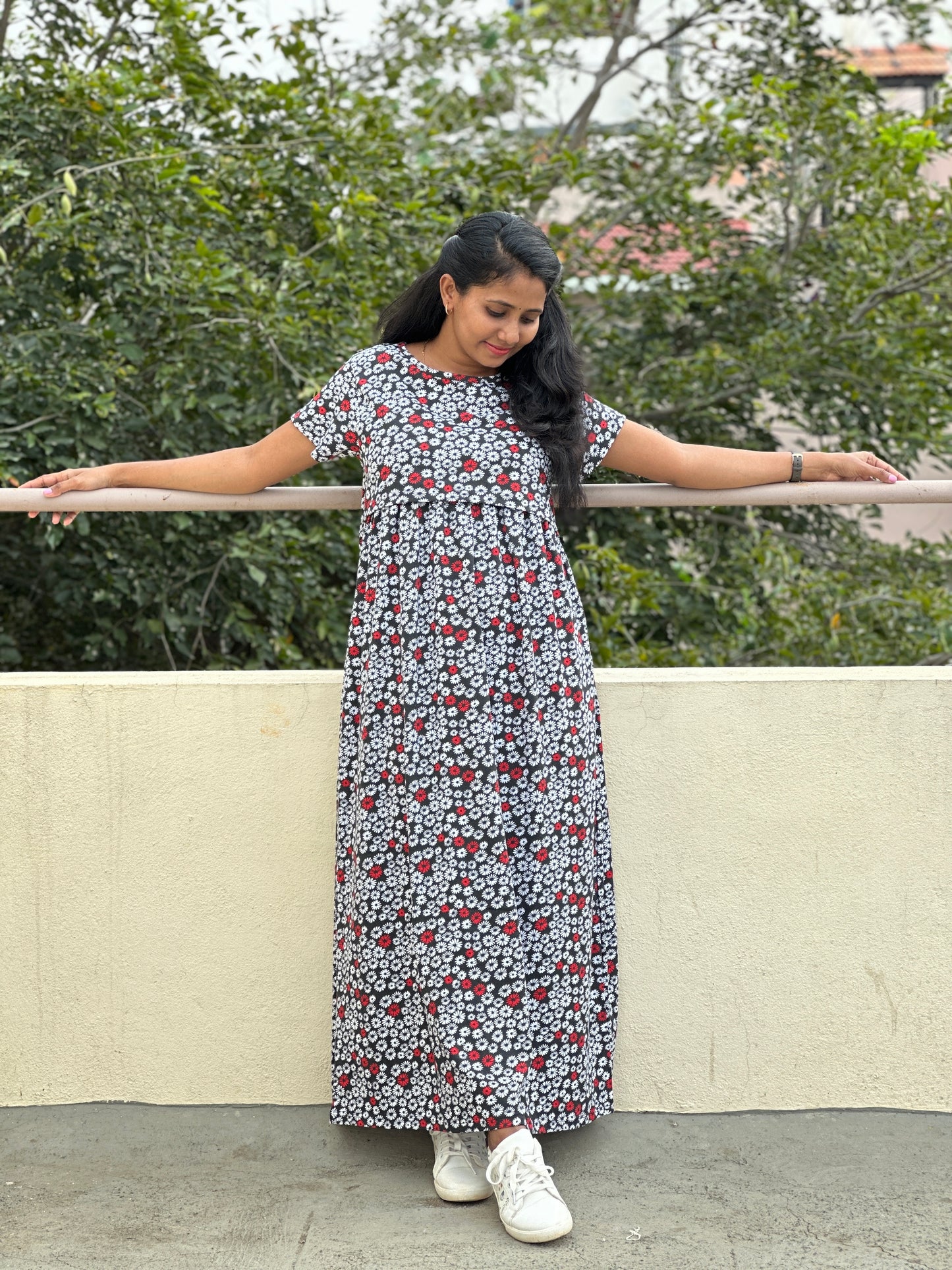 Black Full length Maternity & Feeding Loungewear-M Available