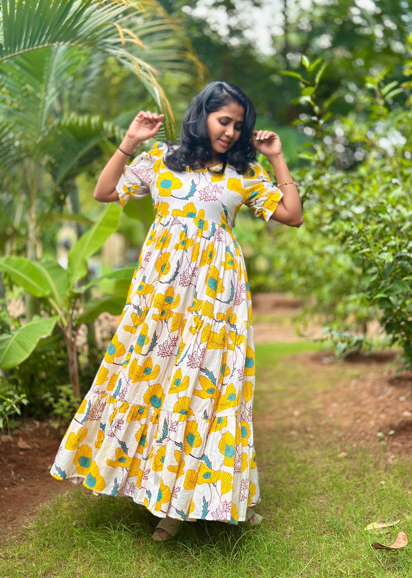 Marigold melody 3 tier maxi