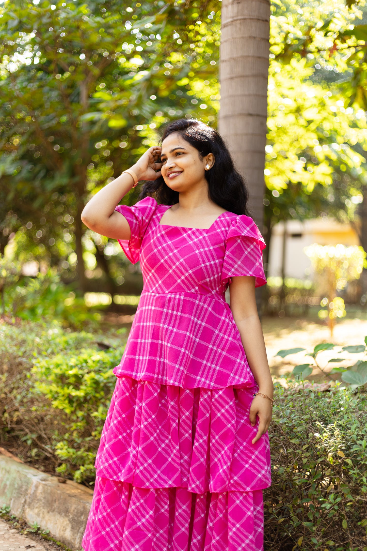 Blush Layered Dress