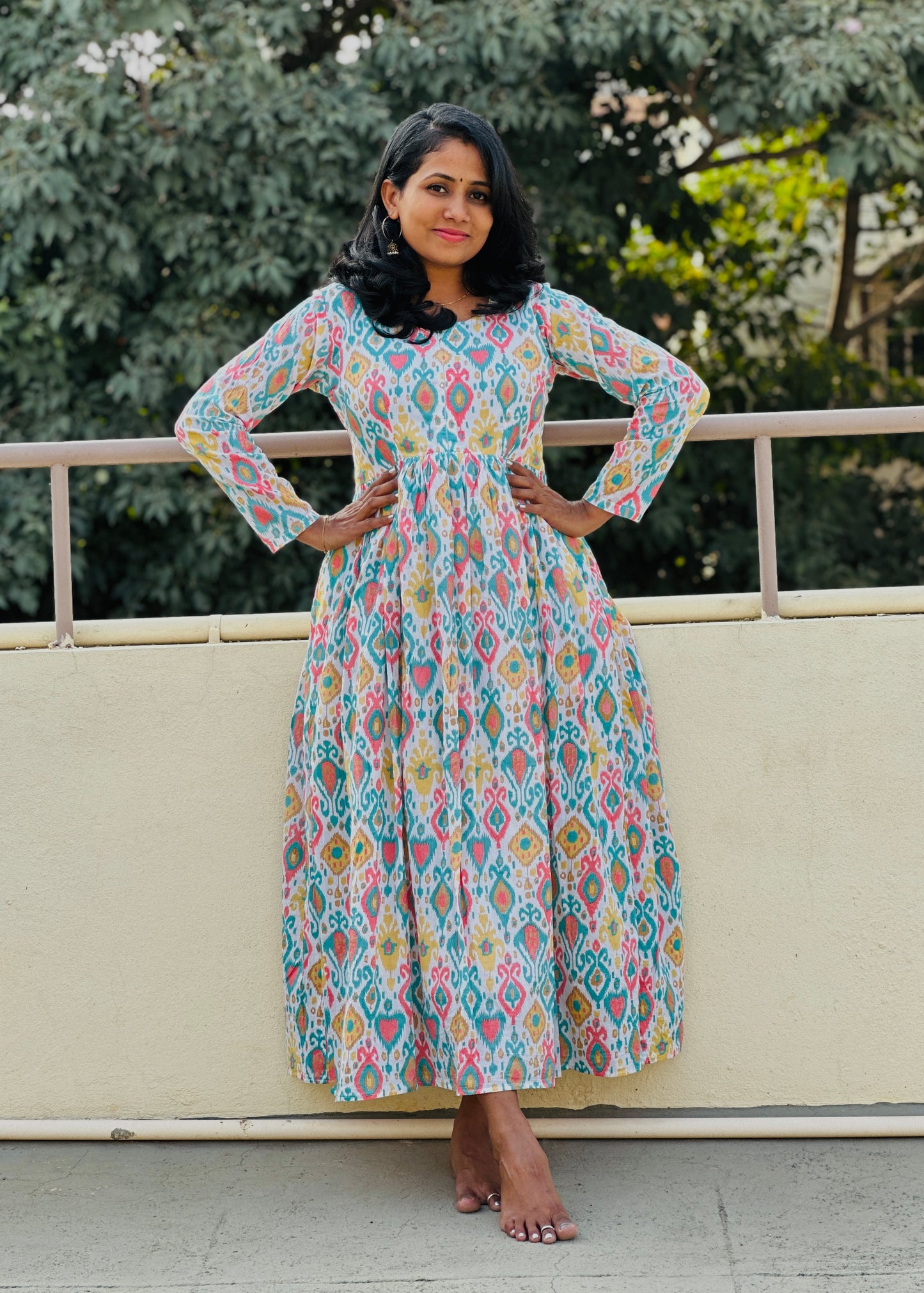 Brinda Cotton Maxi Dress