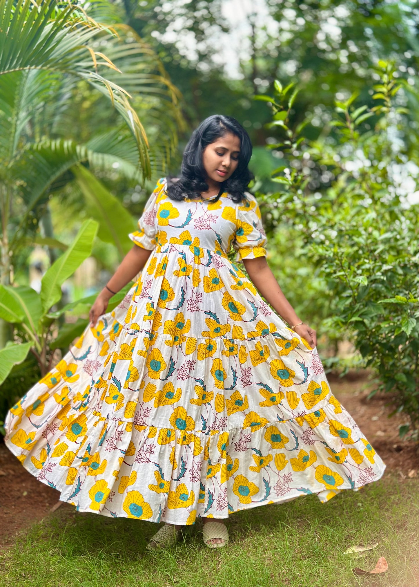 Marigold melody 3 tier maxi