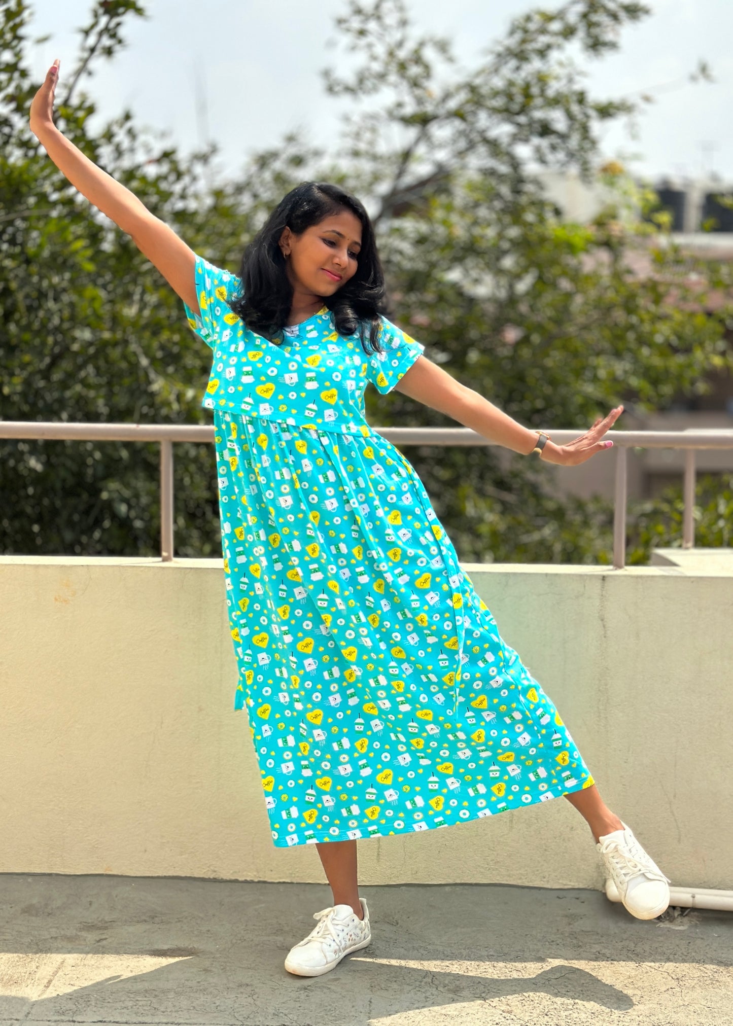 Aqua Maternity & Feeding Loungewear-Only M size Available
