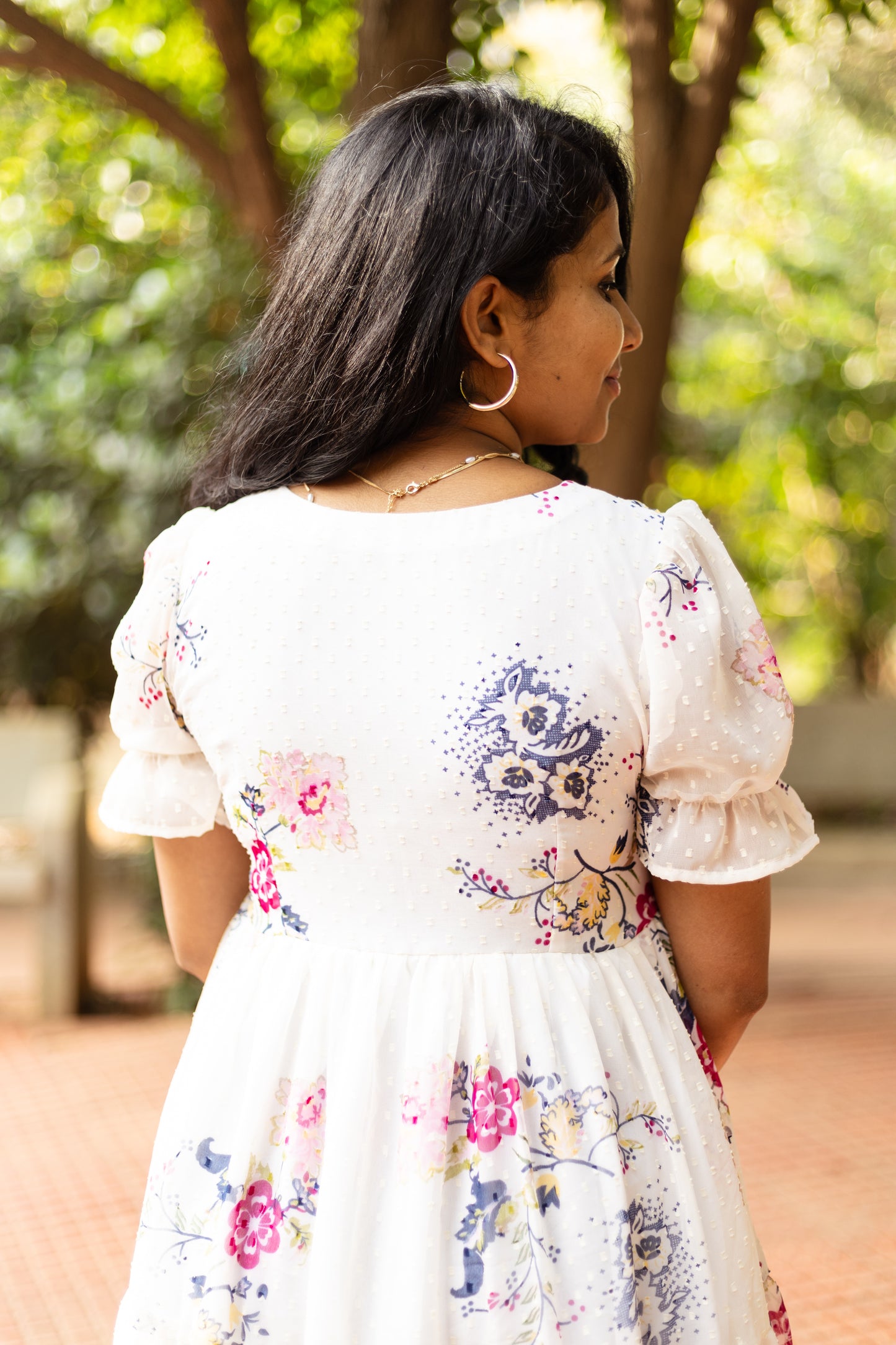 Lily Dreams 3 Tiered Georgette Dress