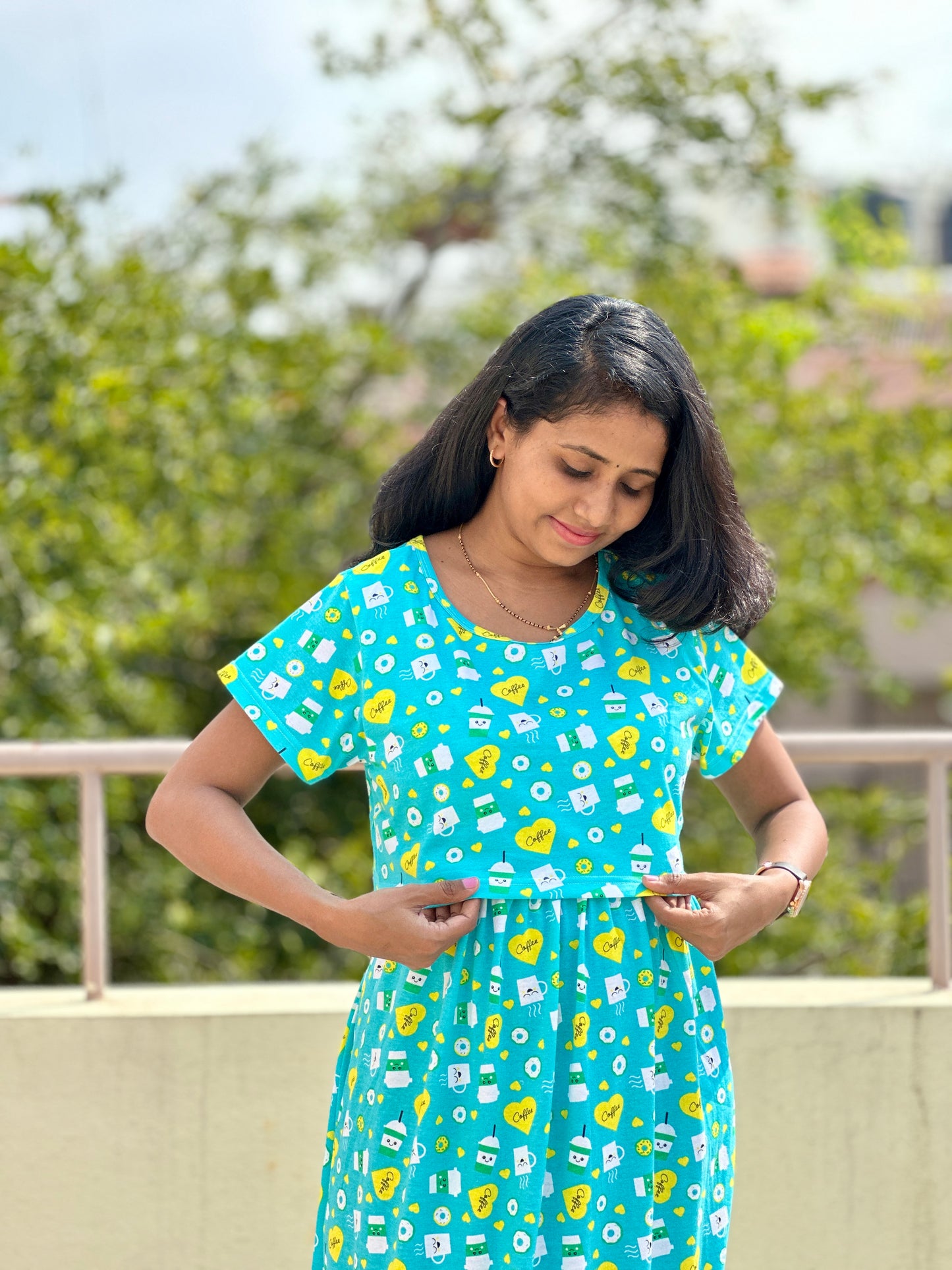 Aqua Maternity & Feeding Loungewear-Only M size Available