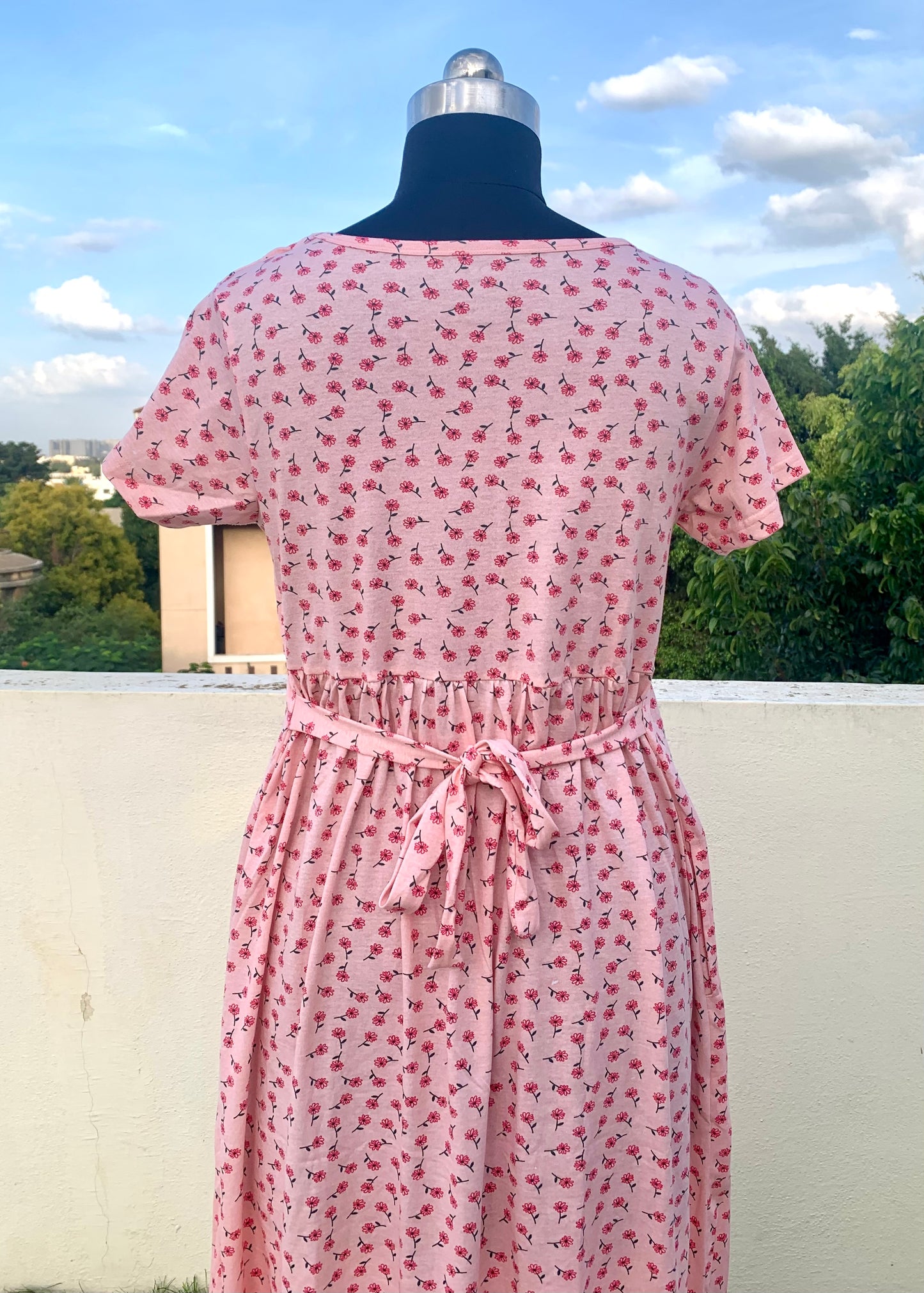 Peach Full length Maternity & Feeding Loungewear - L Available