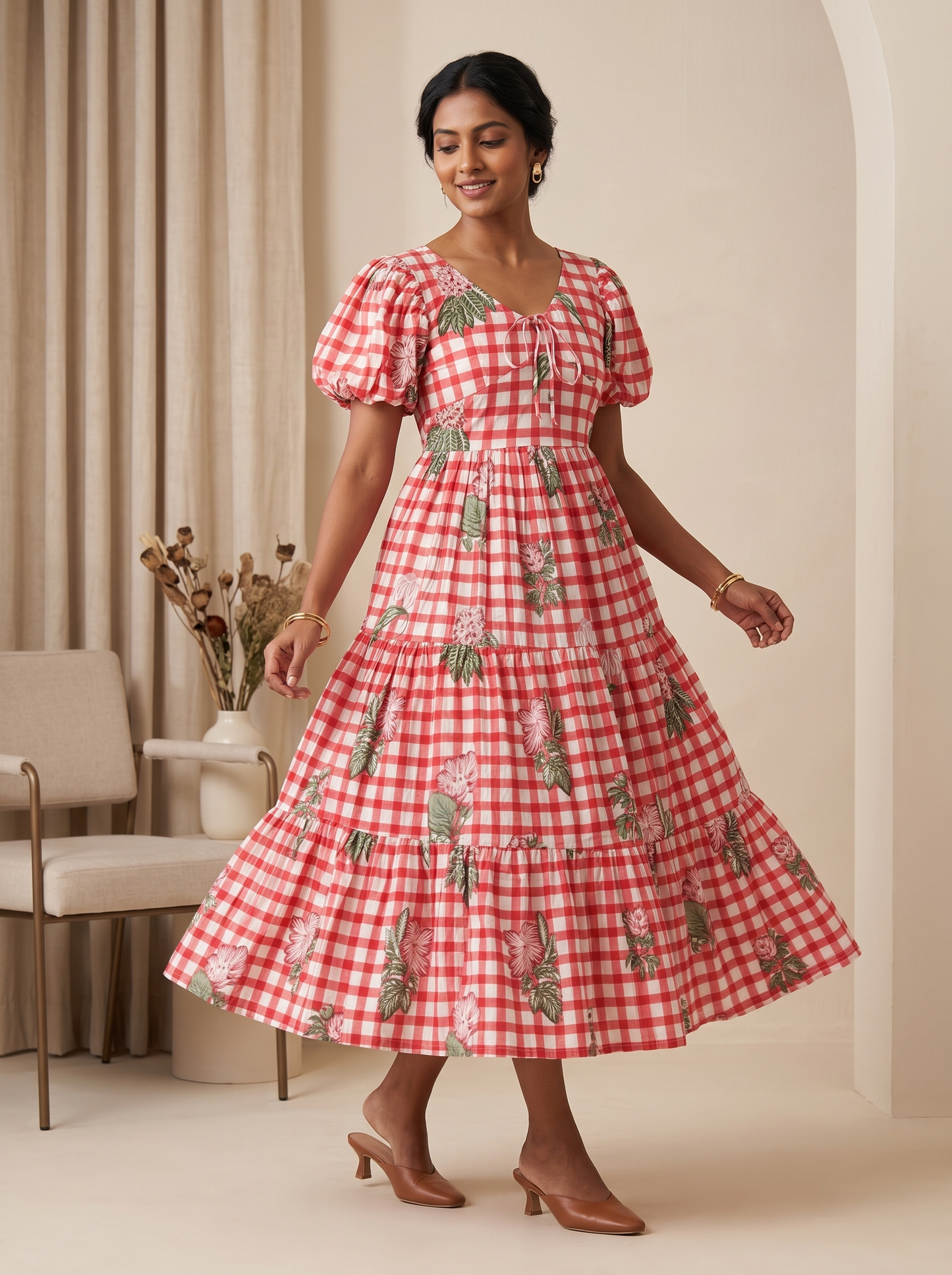 Maisie Cotton Tier Dress