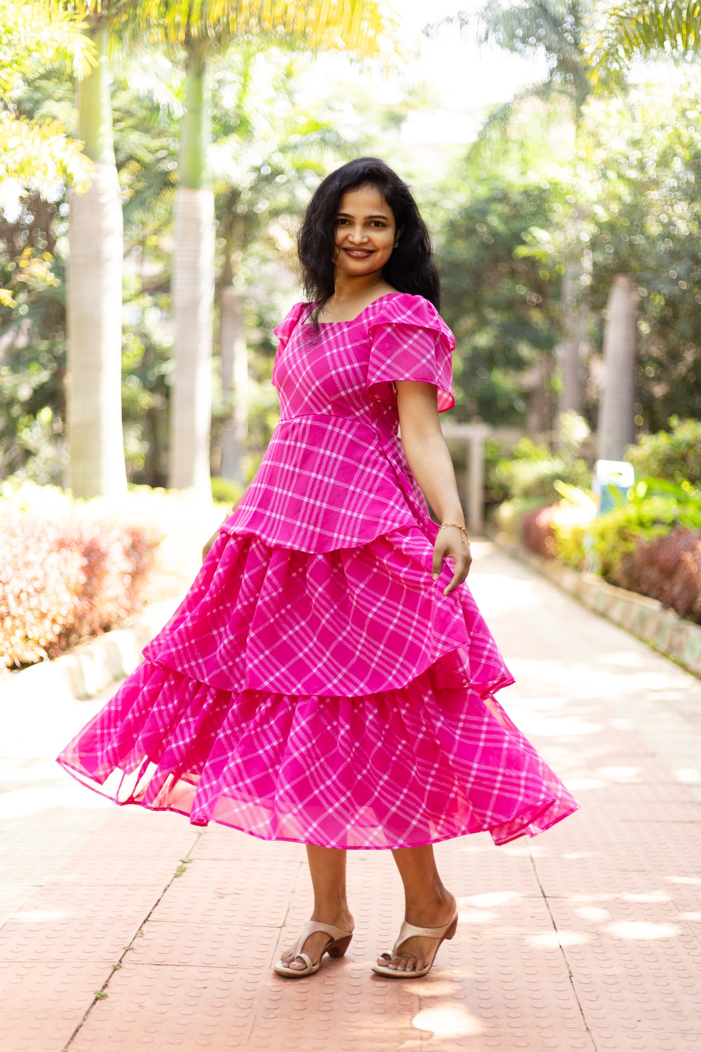 Blush Layered Dress