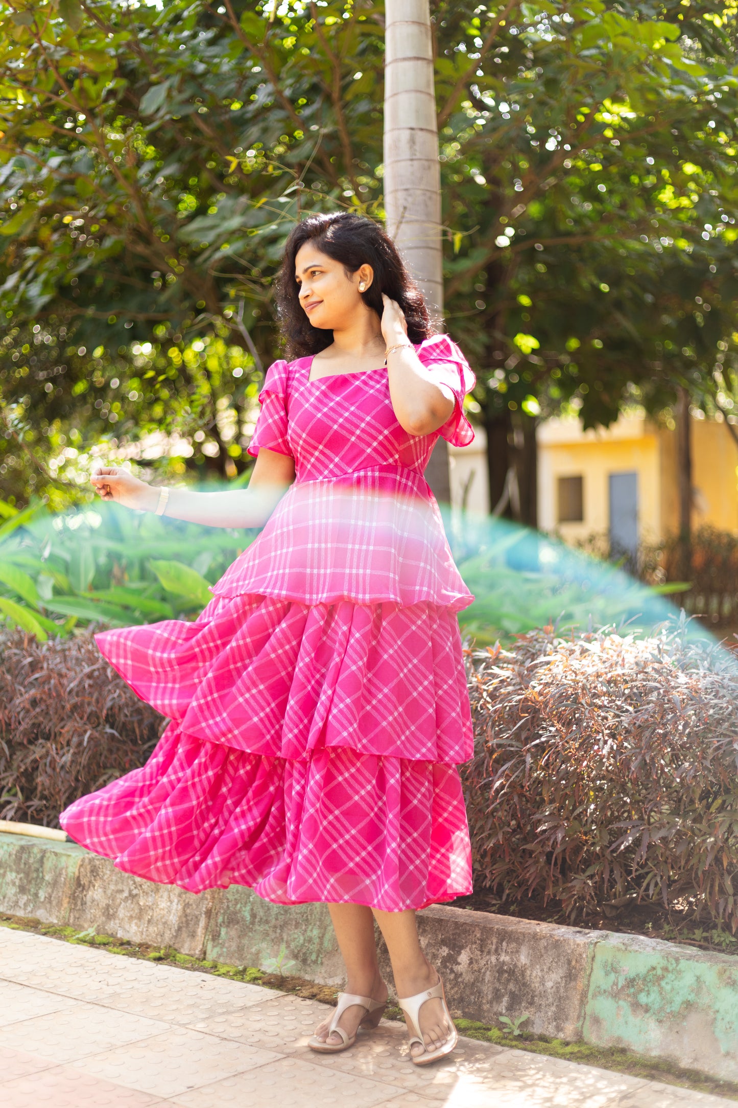 Blush Layered Dress