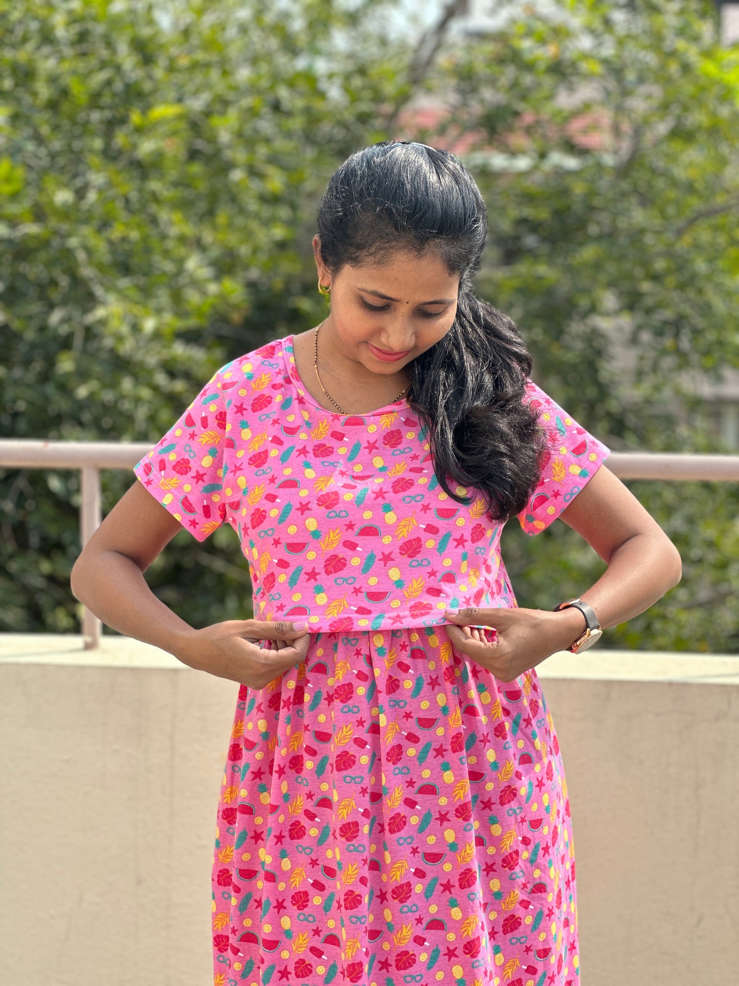 Pink Maternity & Feeding Loungewear- M and 2XL Available no