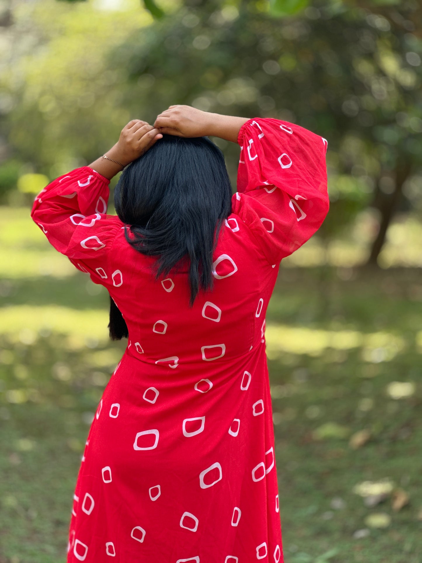 Scarlett A line Midi Dress
