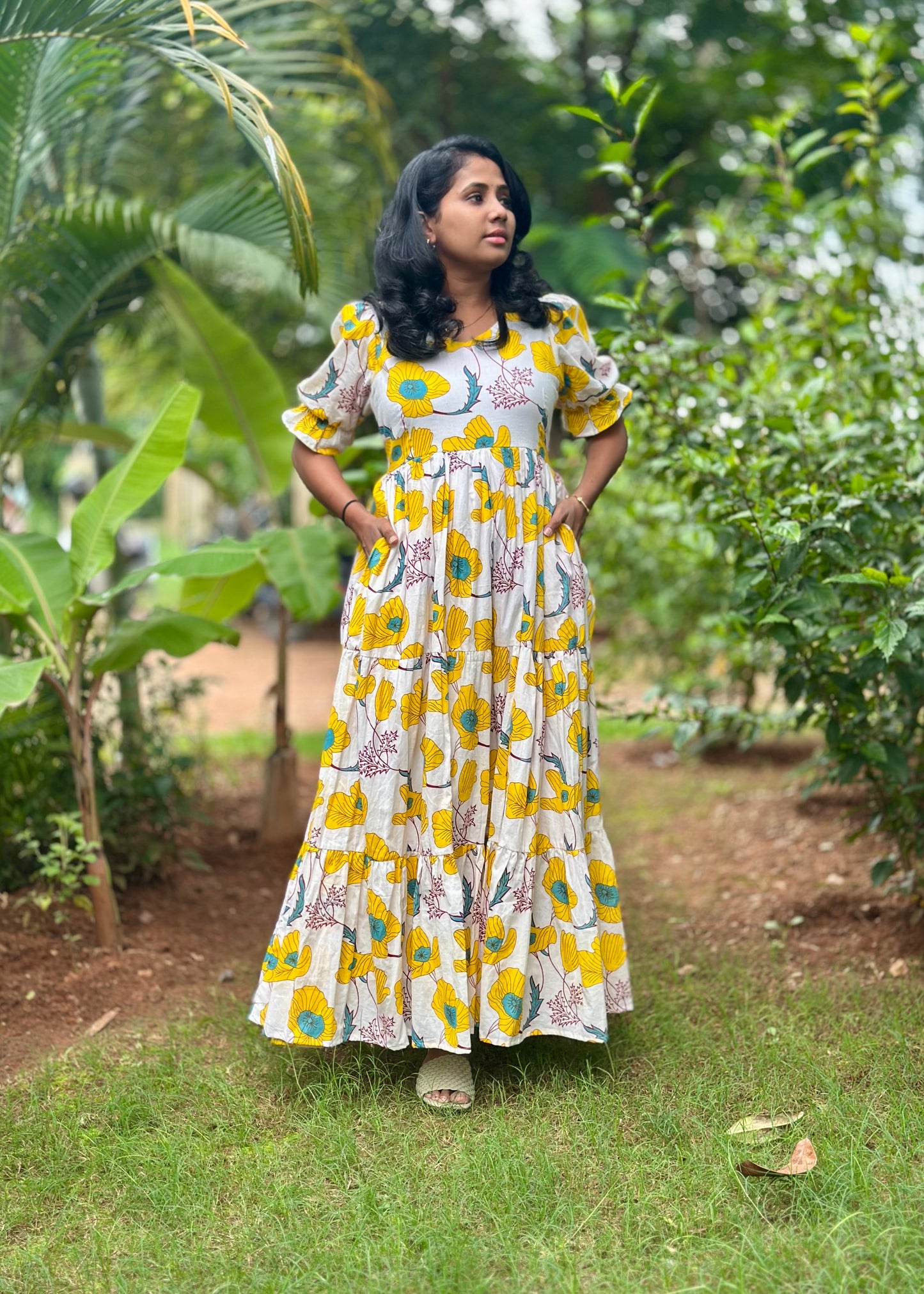 Marigold melody 3 tier maxi