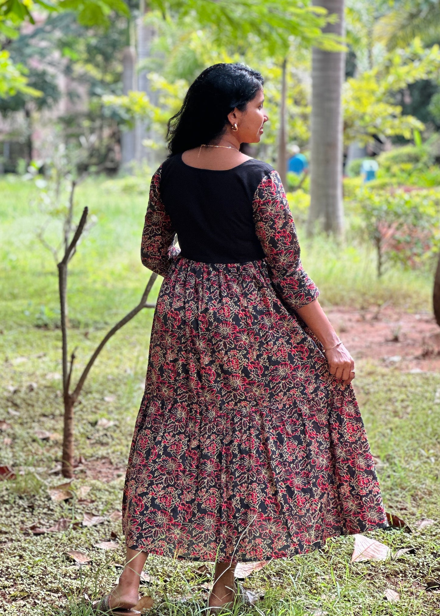 Moonlit Garden 2 tier dress