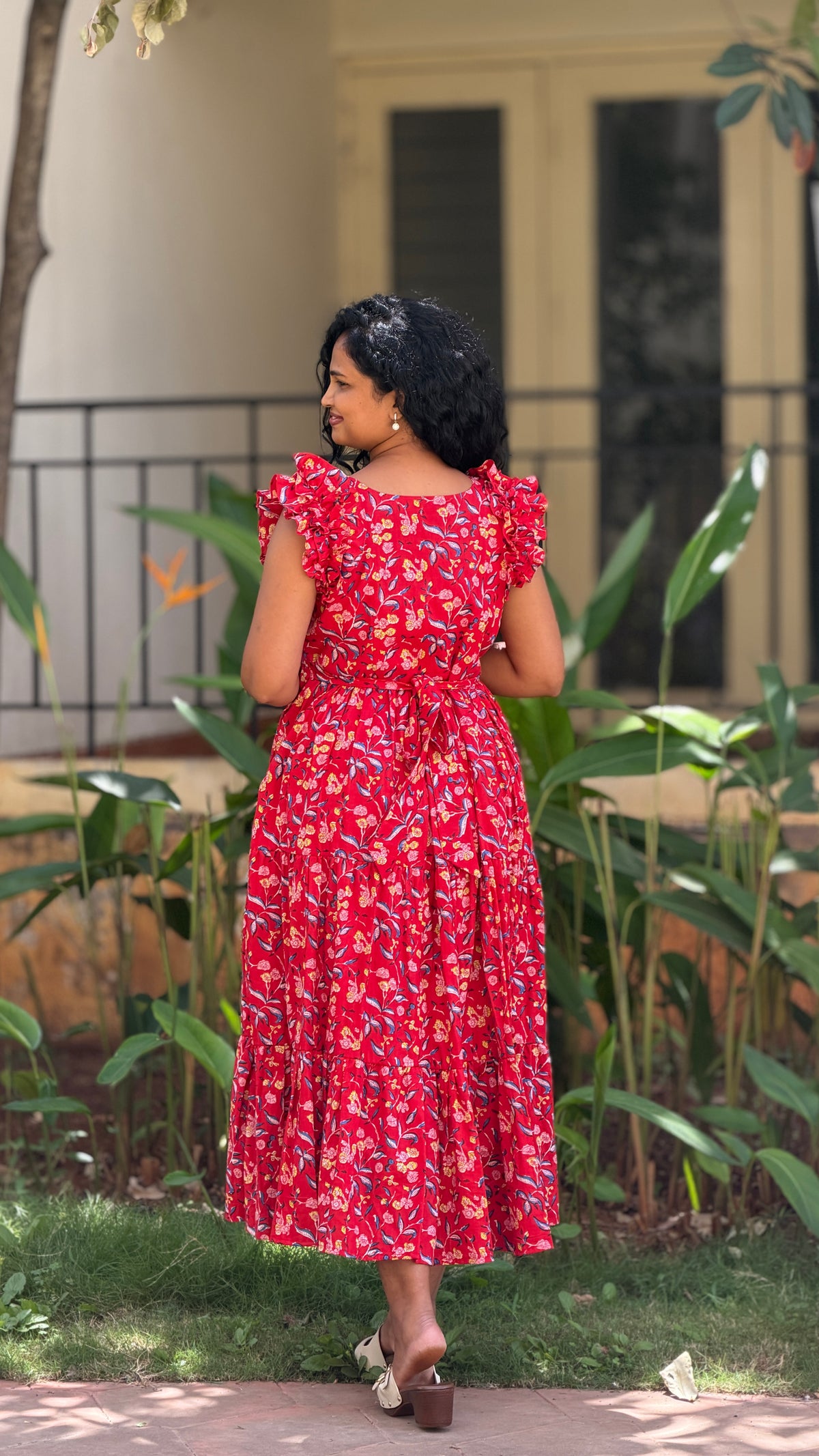 Floral Bloom Midi Dress