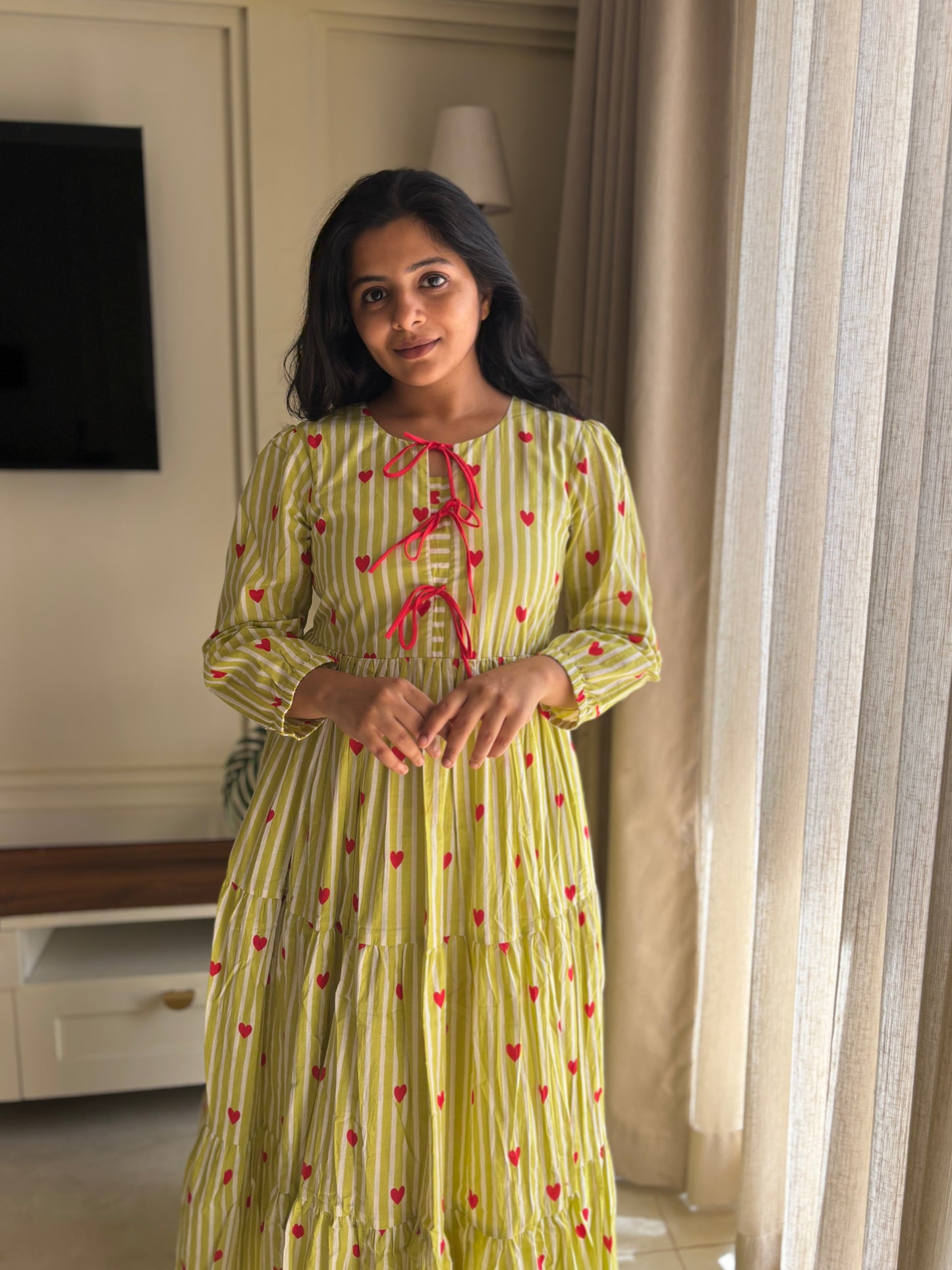 Lovella Cotton Tier Dress