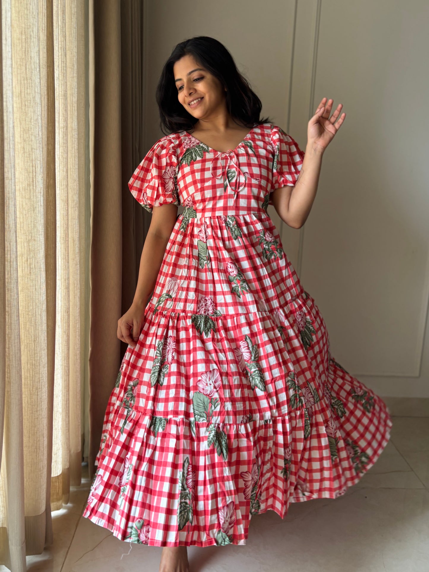 Maisie Cotton Tier Dress