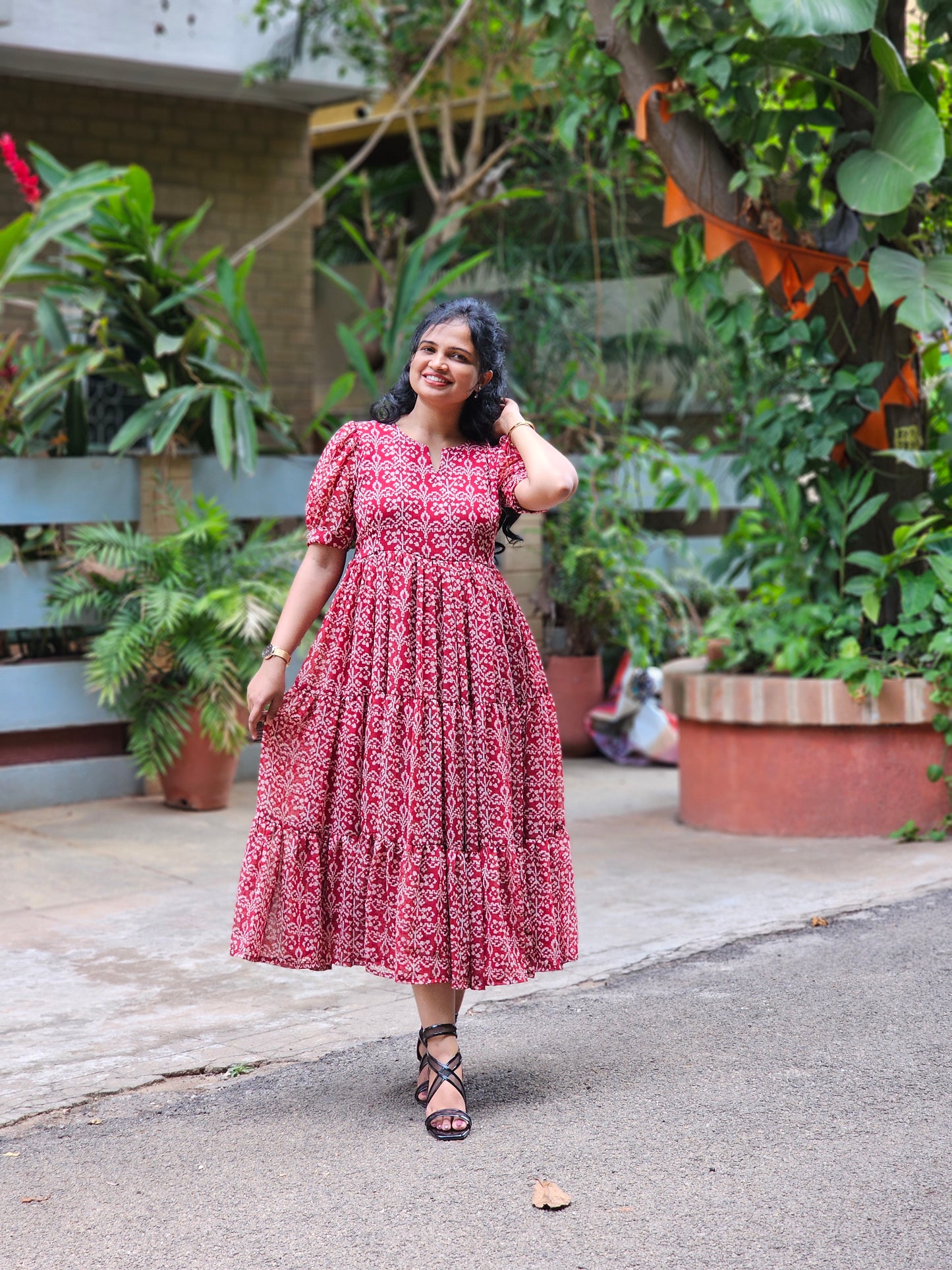 Varnika 3 Tier Dress