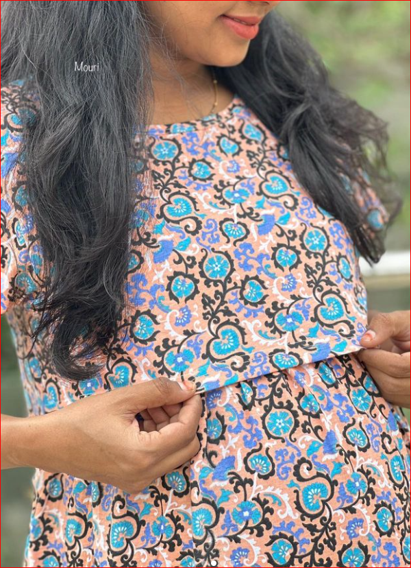 Sandle Maternity & Feeding Loungewear- L Available
