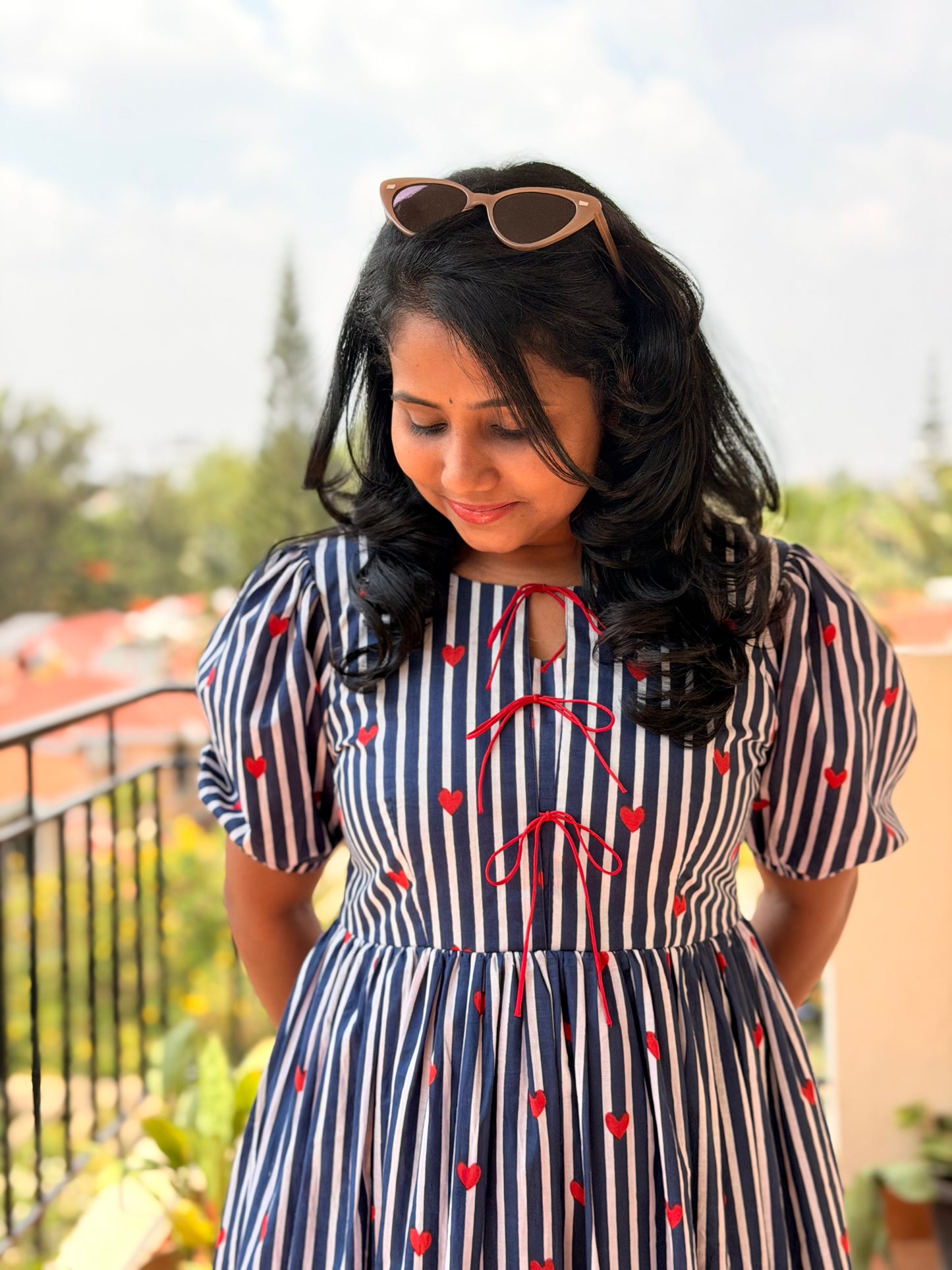 Azure Love Midi dress