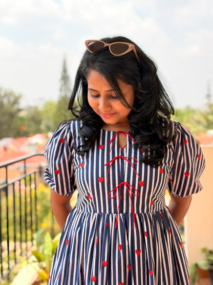Azure Love Midi dress