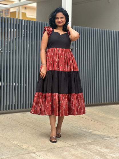 Nishitha Cotton Midi Dress