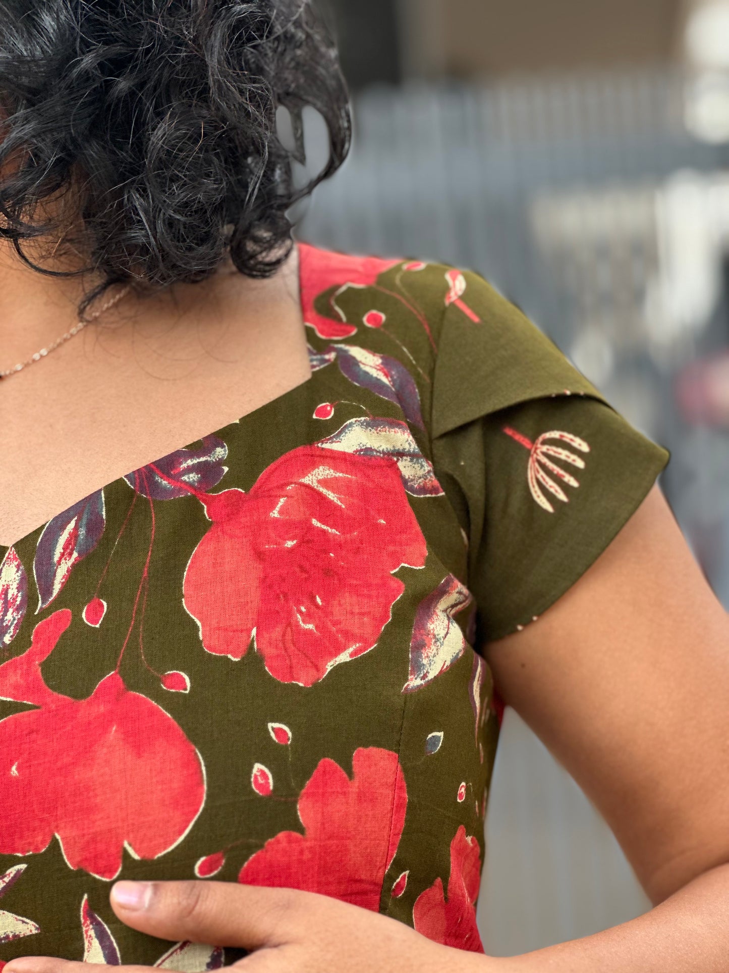 Tanira Cotton Midi Dress