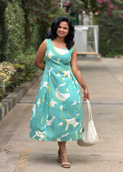 Sea Breeze Midi Dress