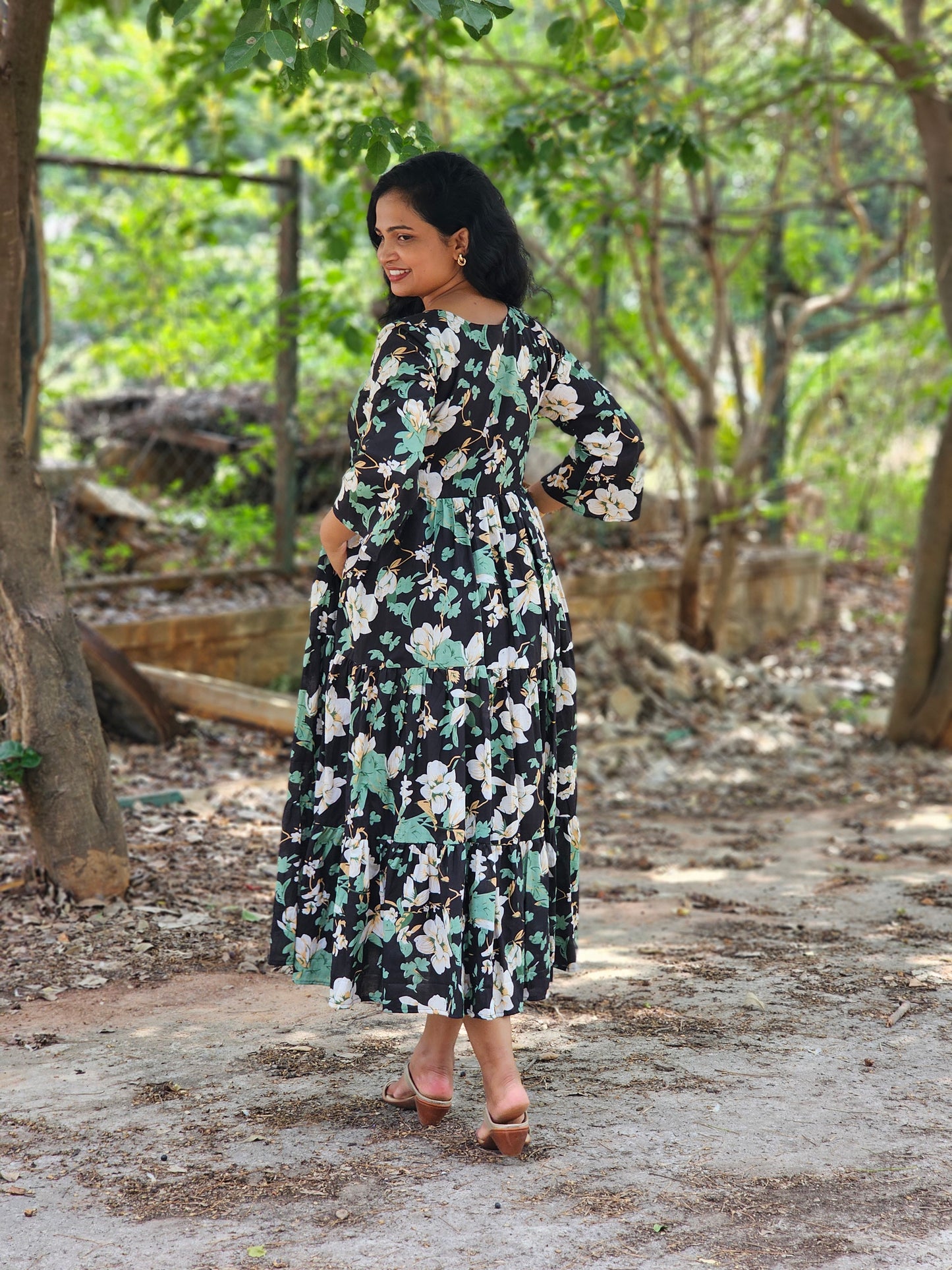 Black Beauty 3 Tier Dress