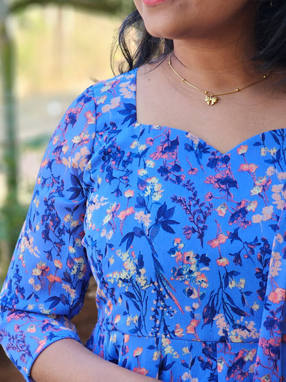 Reena Floral Print Anarkali