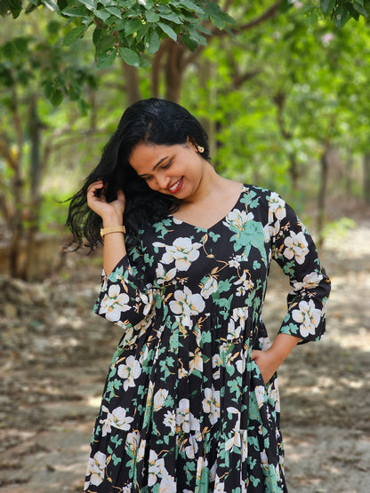 Black Beauty 3 Tier Dress