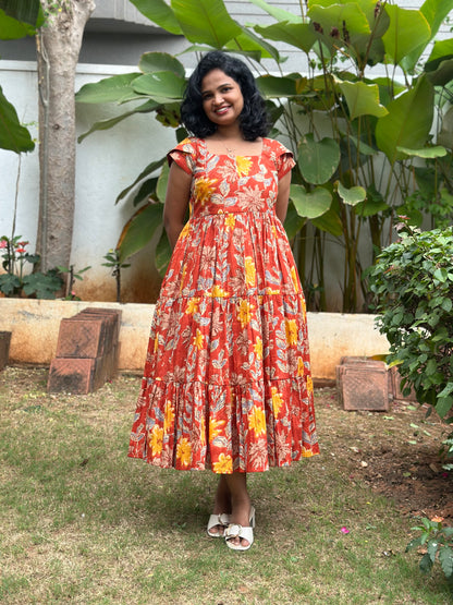 Kanika Cotton Midi Dress