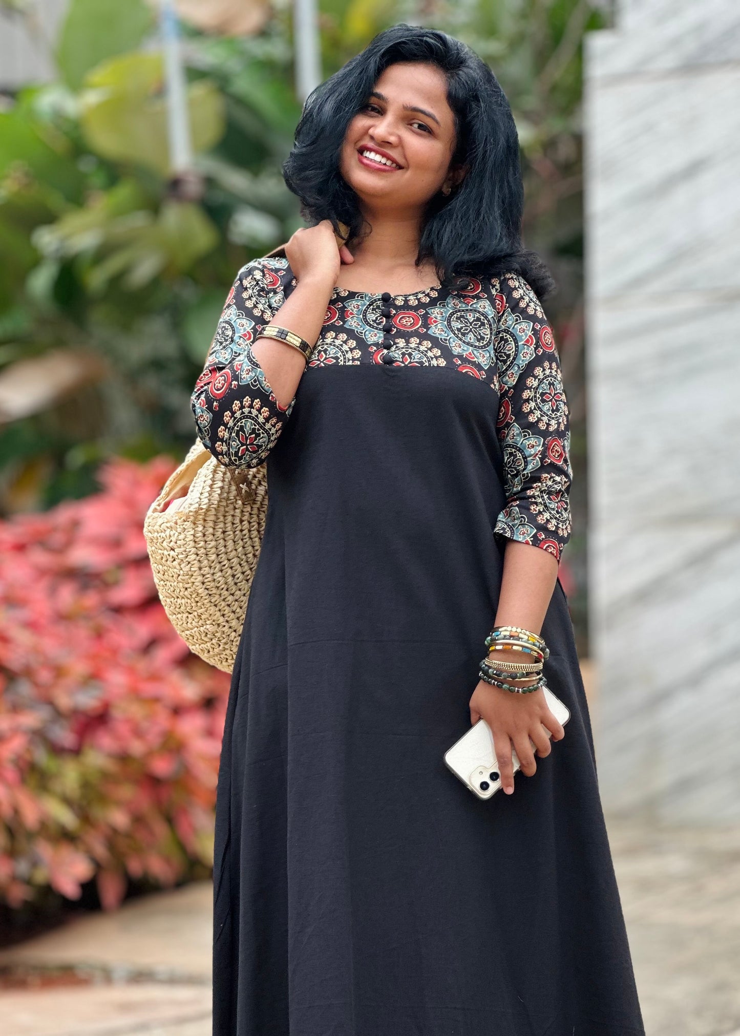 Urban Black Kurta Set