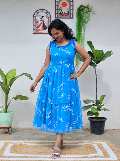 Skyblue dress