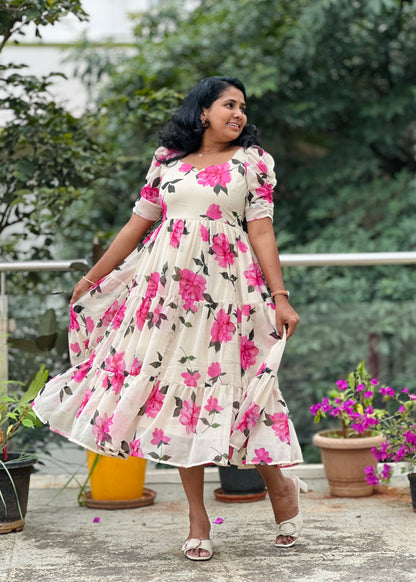 Amara Rose 3 tier Dress