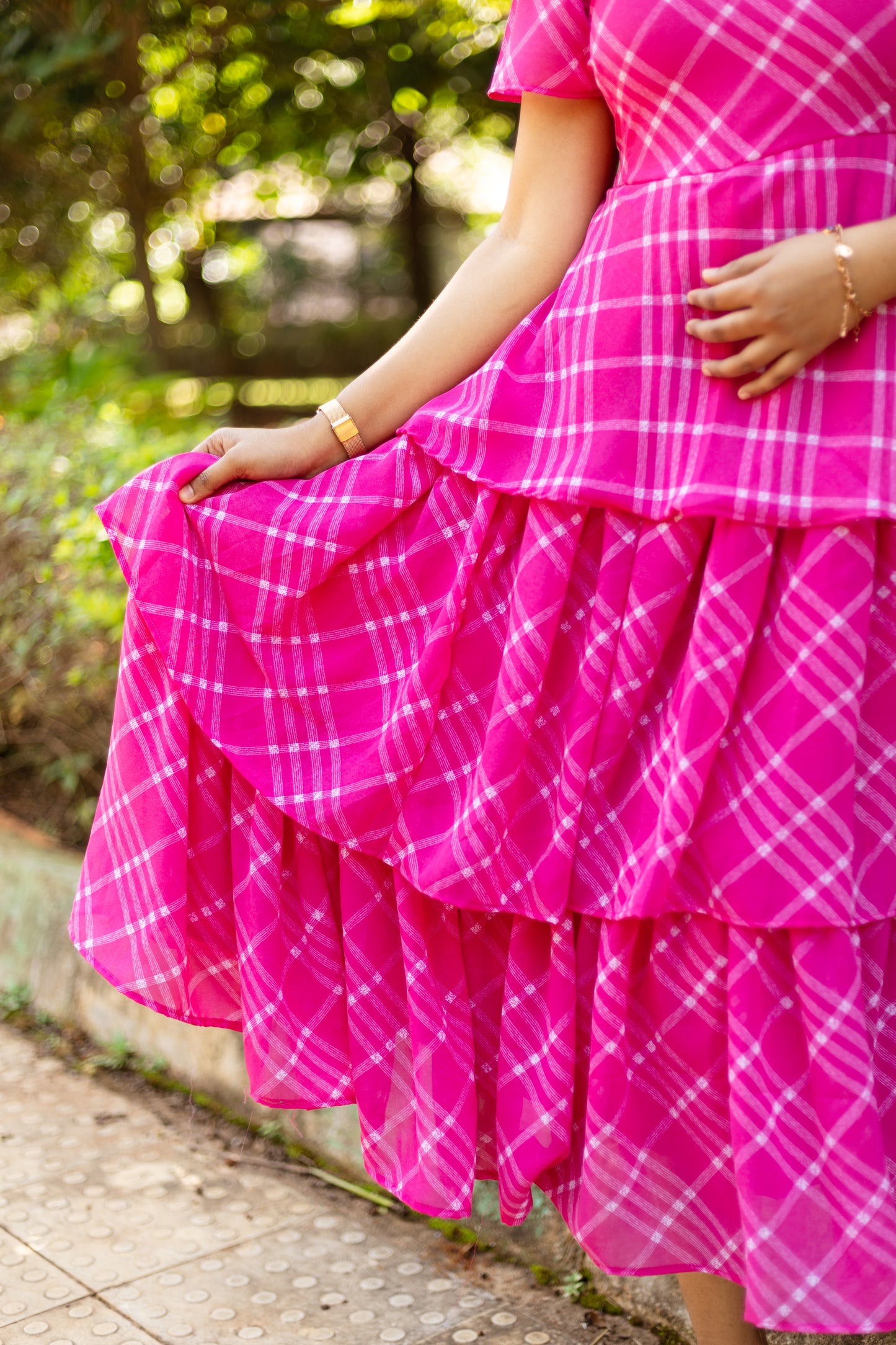 Blush Layered Dress