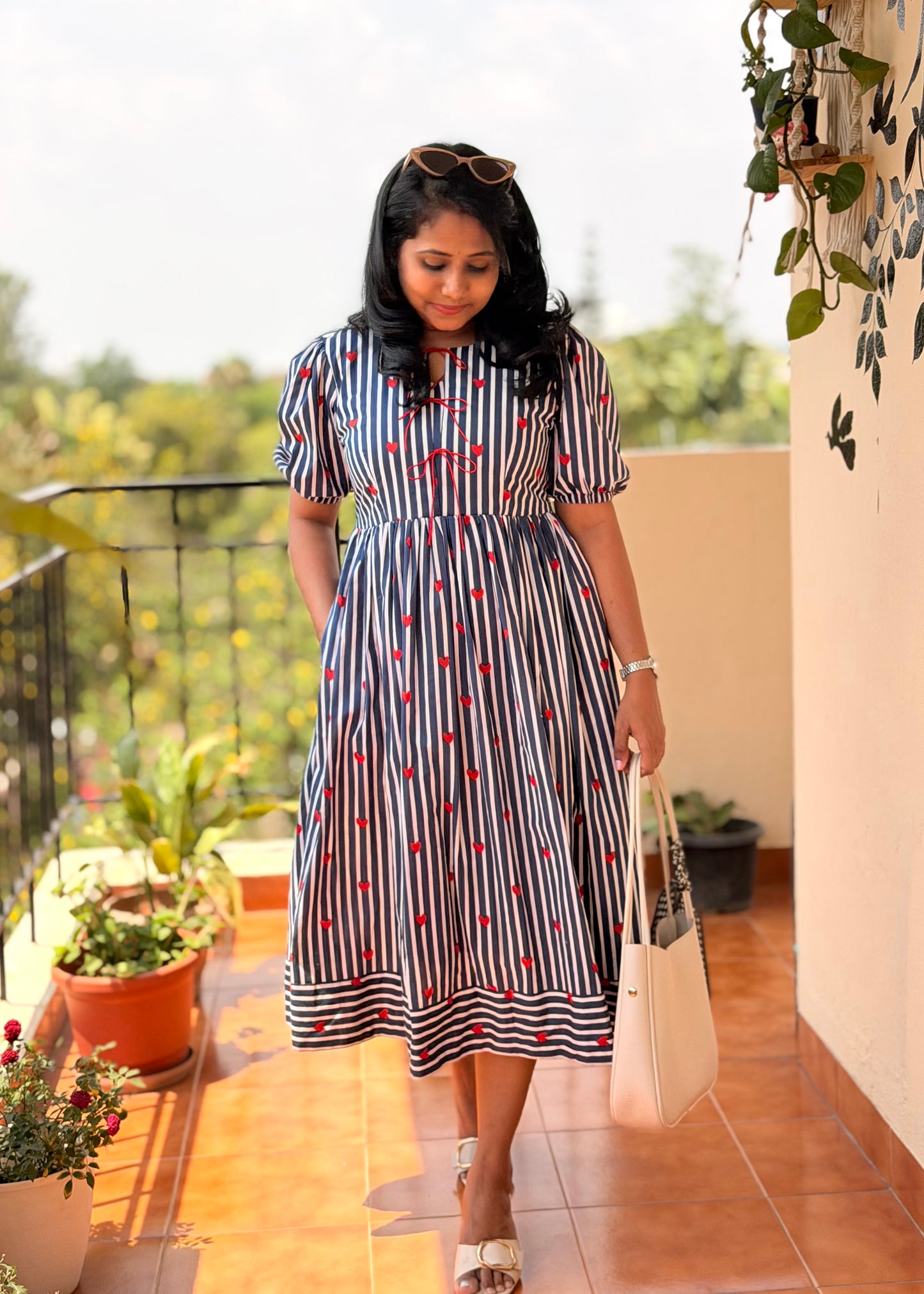 Azure Love Midi dress