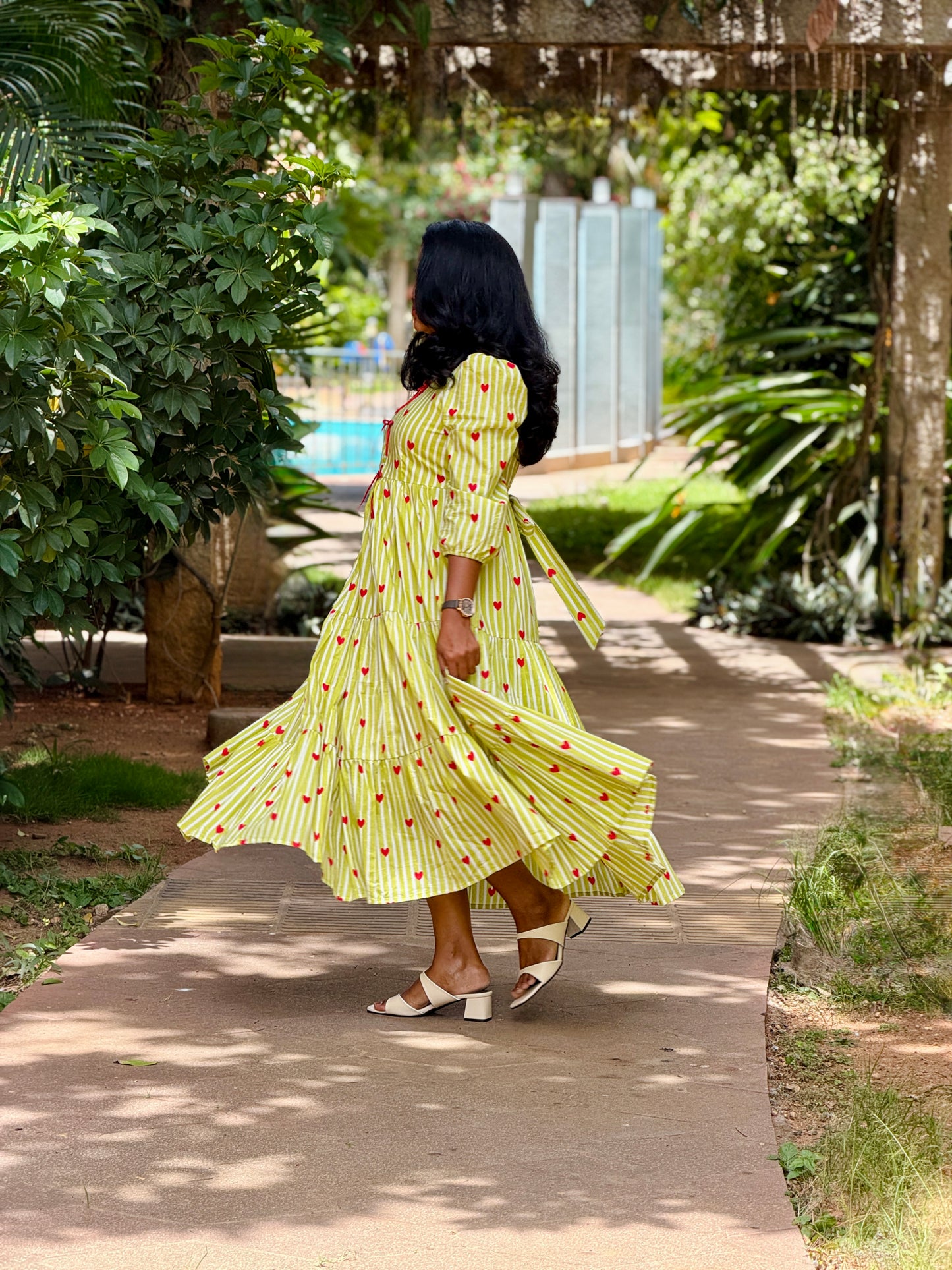 Lovella Cotton Tier Dress