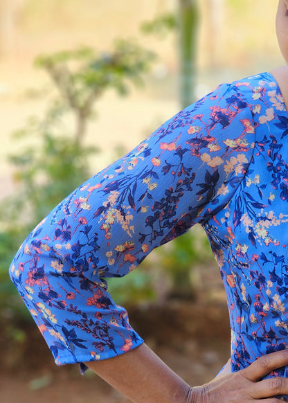 Reena Floral Print Anarkali