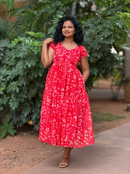 Love Bloom Georgette Dress